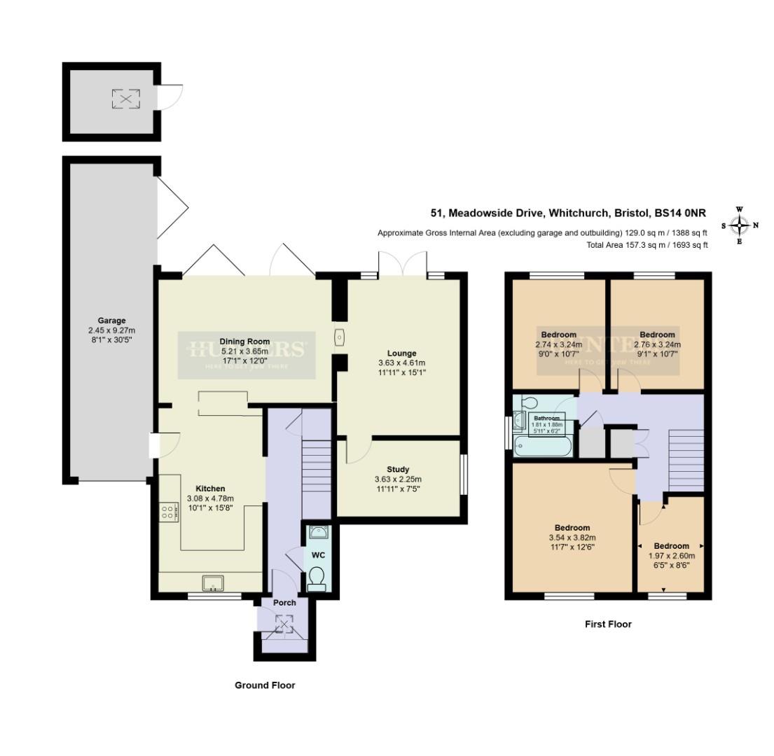 51, Meadowside Drive, Bristol floorplan
