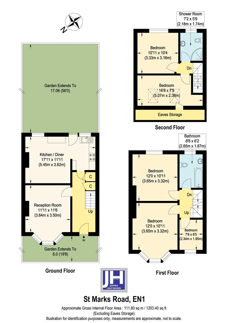 50, St. Marks Road, Enfield floorplan