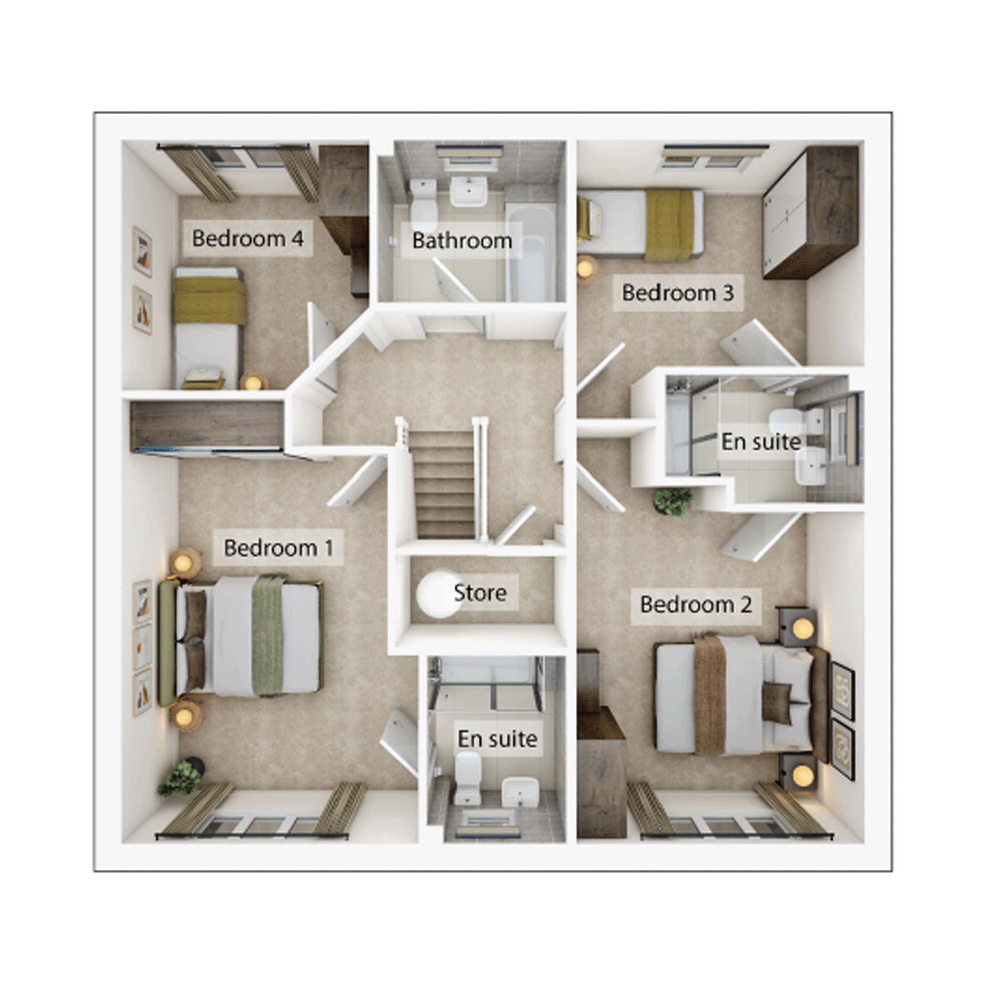 310, Bluebell Way, Easton, Norwich floorplan
