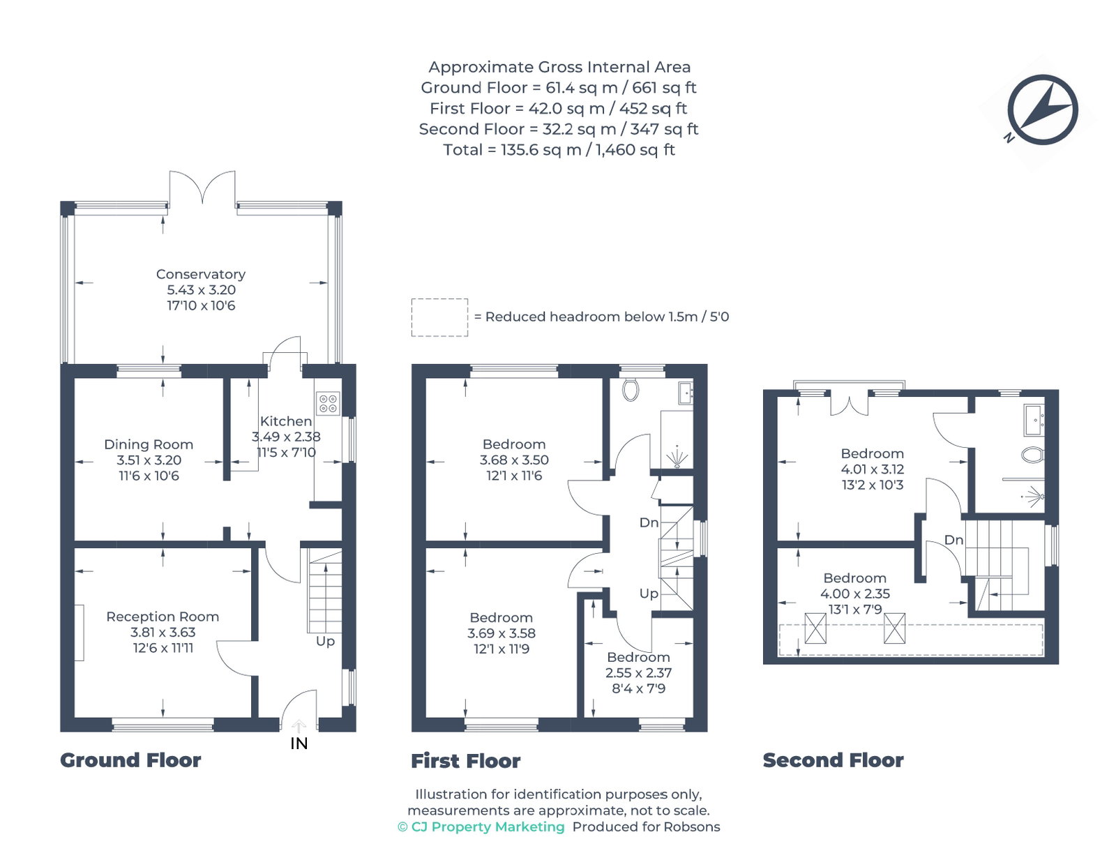 70, Cranbourne Road, Northwood floorplan