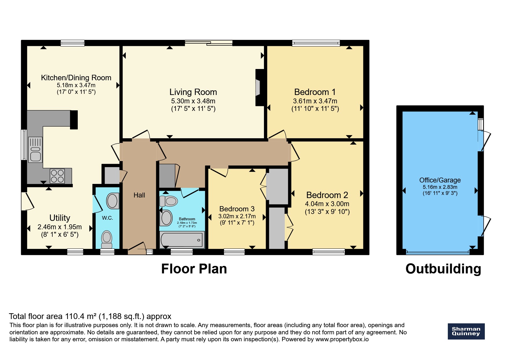Way Lane, Cambridge floorplan
