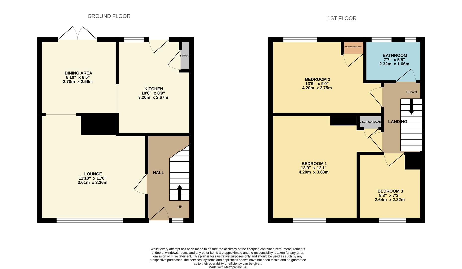 131, Ffordd Y Morfa, Abergele floorplan