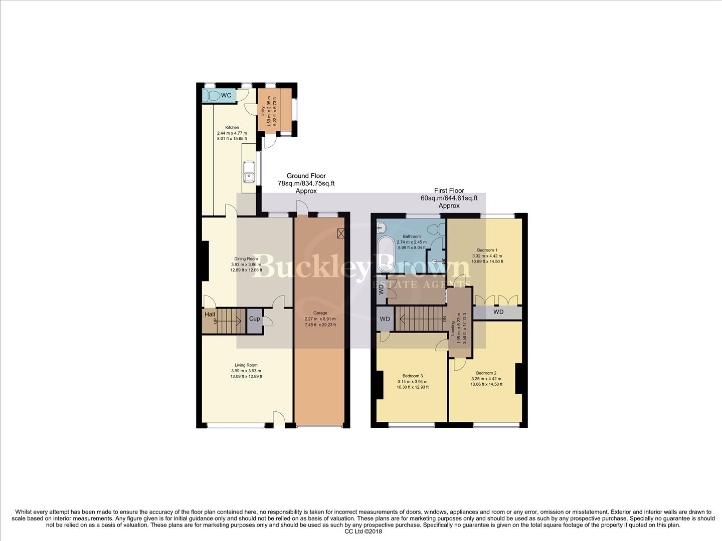 65, Selwyn Street, Chesterfield floorplan