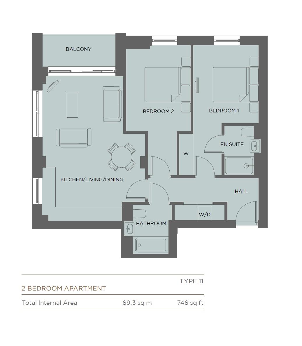 2 Bedrooms Flat for sale in Lismore Boulevard, Colindale, London, UK NW9