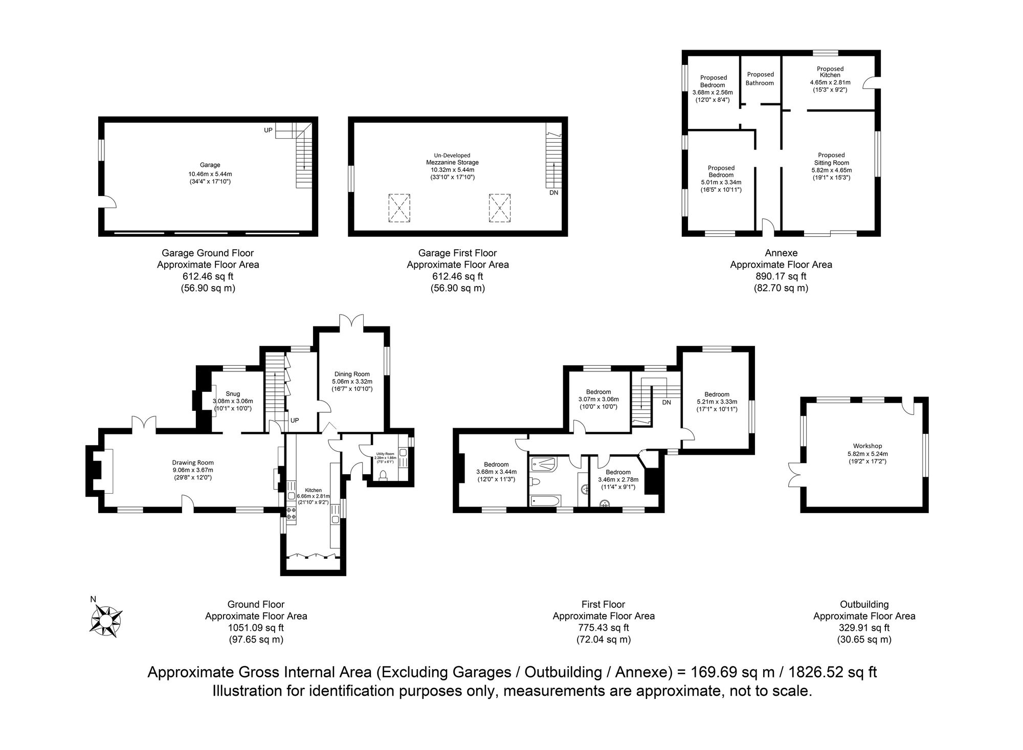 Wickhams Wickham Lane, Lewes floorplan