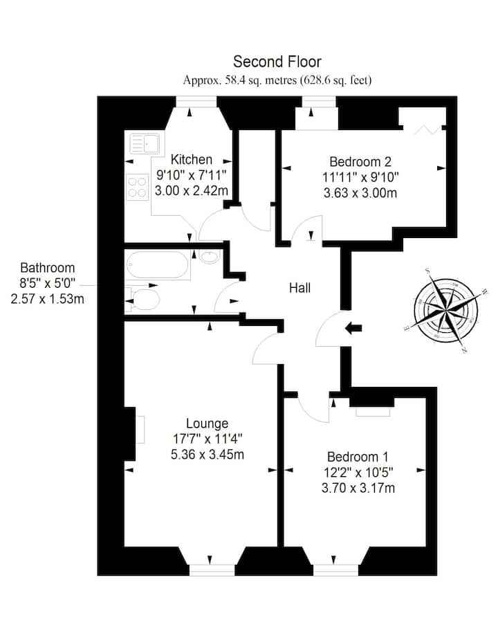 Parkside Street, Edinburgh EH8, 2 bedroom flat for sale 62083282