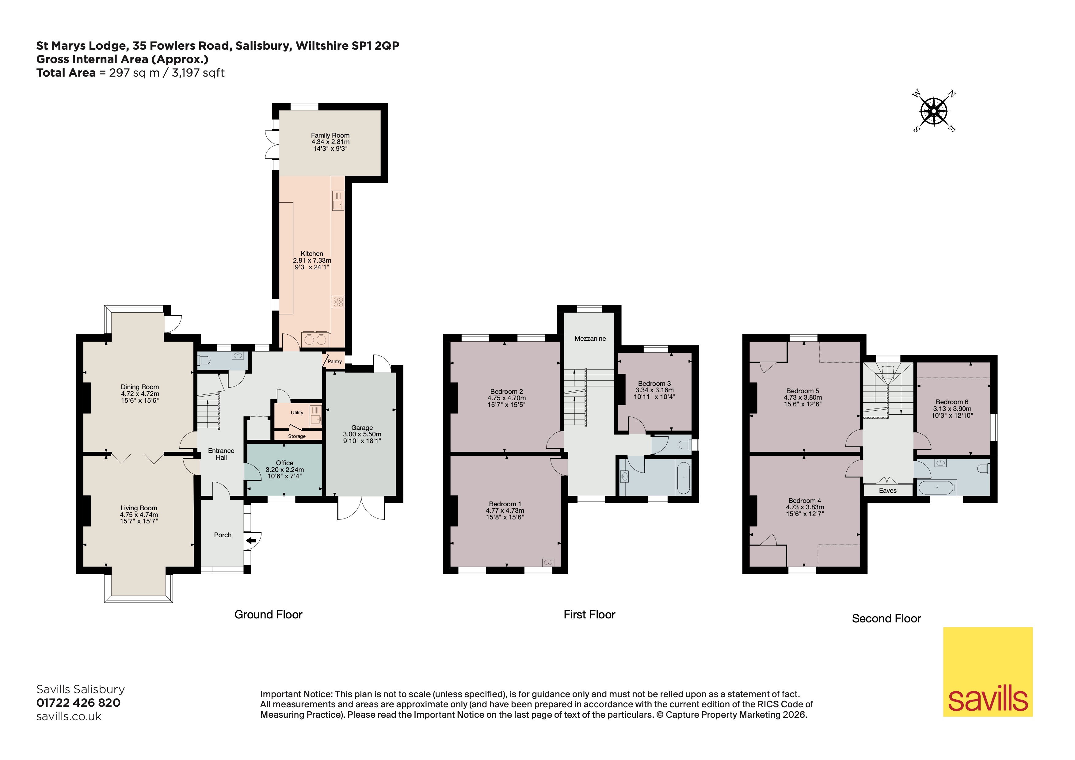 St Marys Lodge, 35, Fowler's Road, Wiltshire floorplan