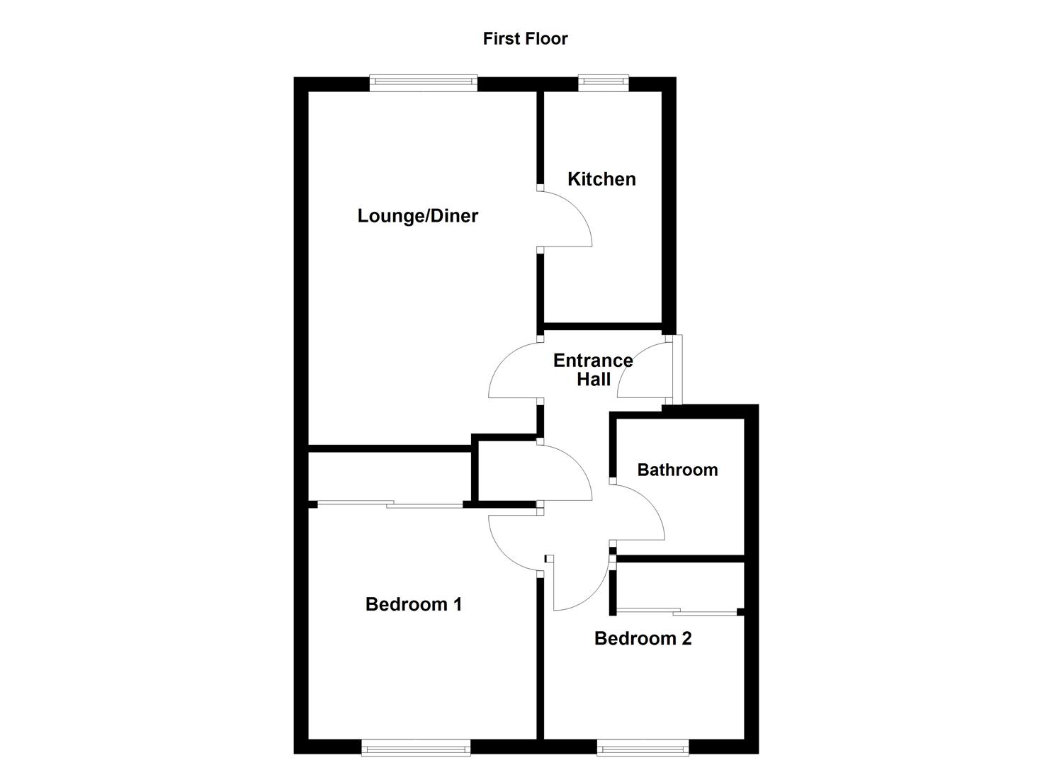 15, Ashbrook Close, Ossett floorplan