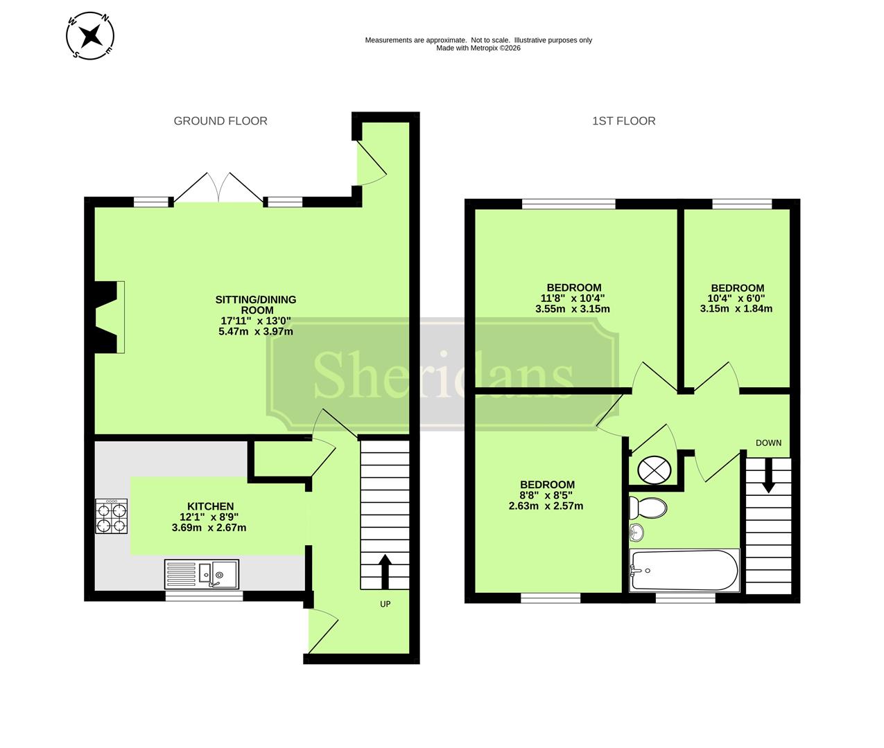 Kirkstead Road, Bury St. Edmunds floorplan