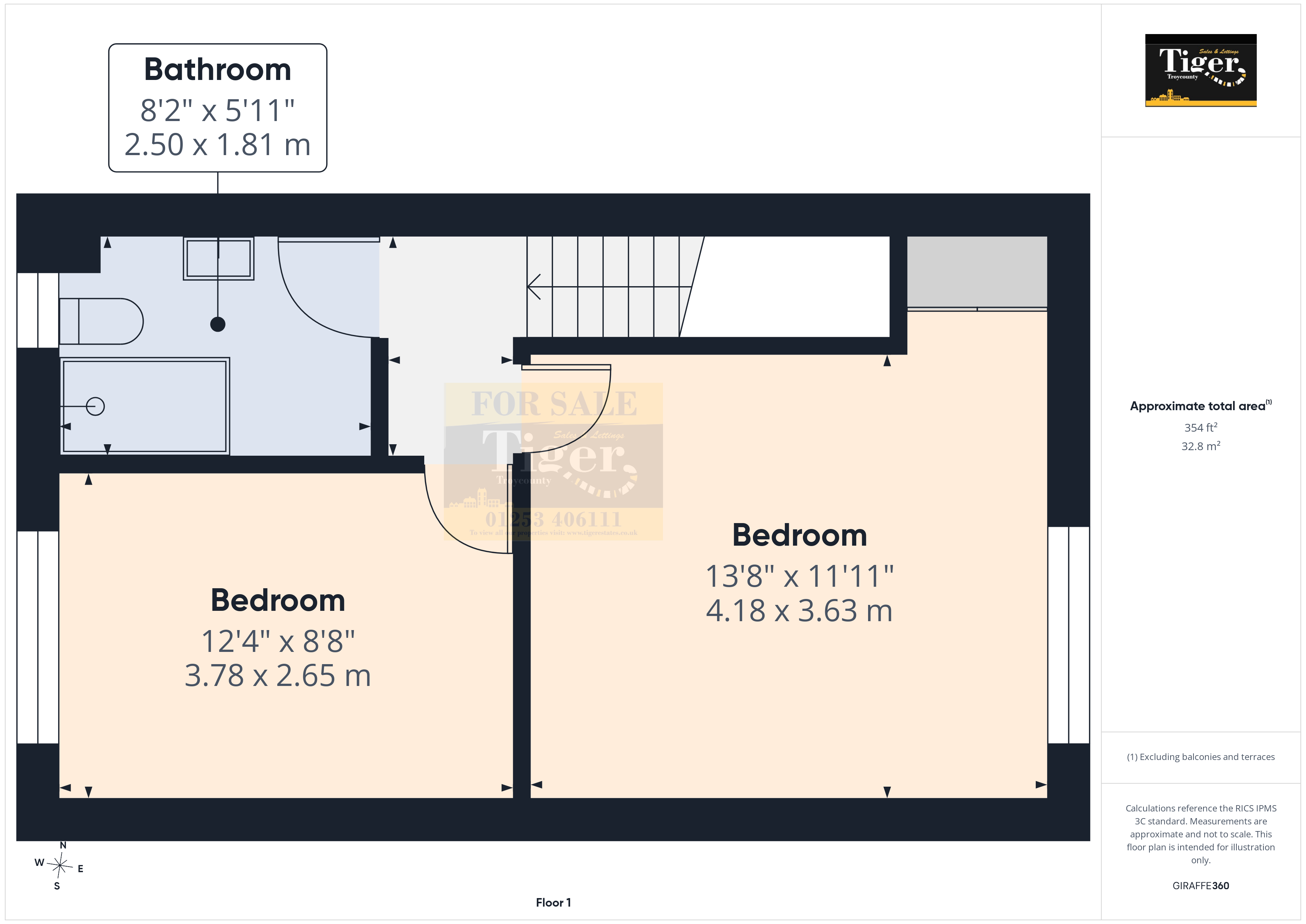2 Devonshire Square Mews, Whitegate Drive, Blackpool floorplan