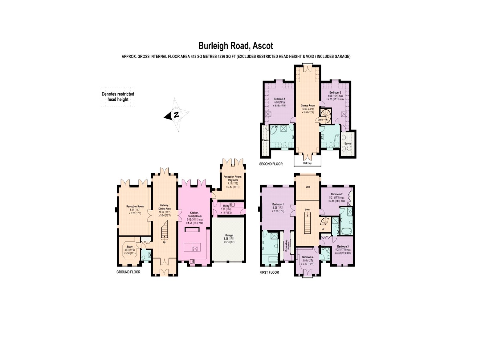 Fieldfare,, Burleigh Road, Berkshire floorplan