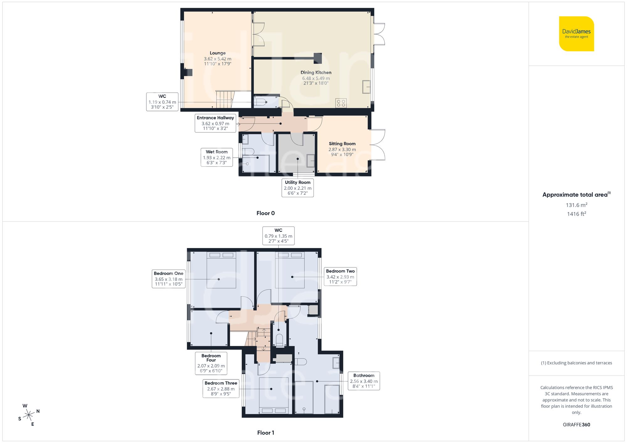 2 Dover Beck Close, Nottingham floorplan