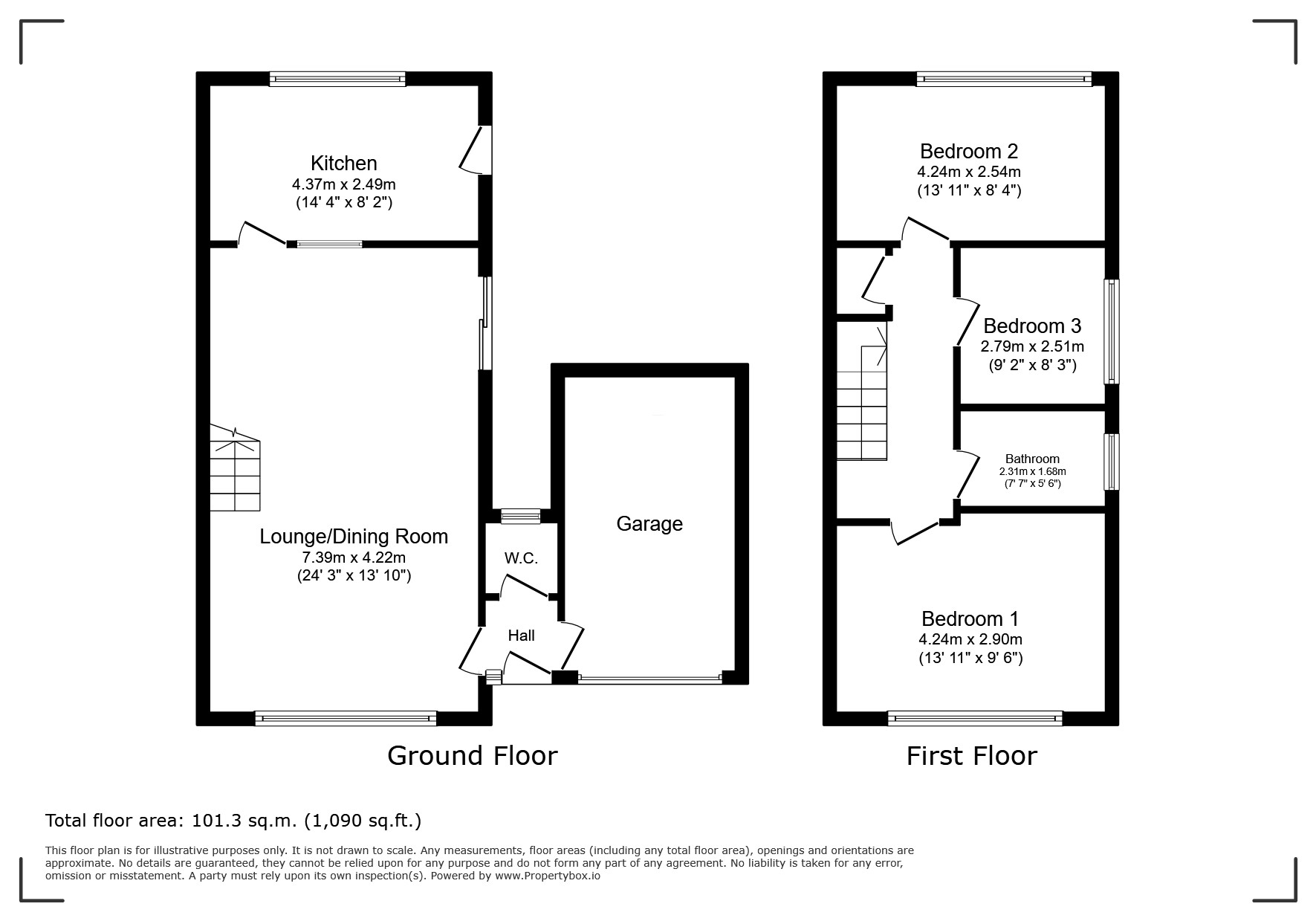 94, Rookery Way, Bristol floorplan