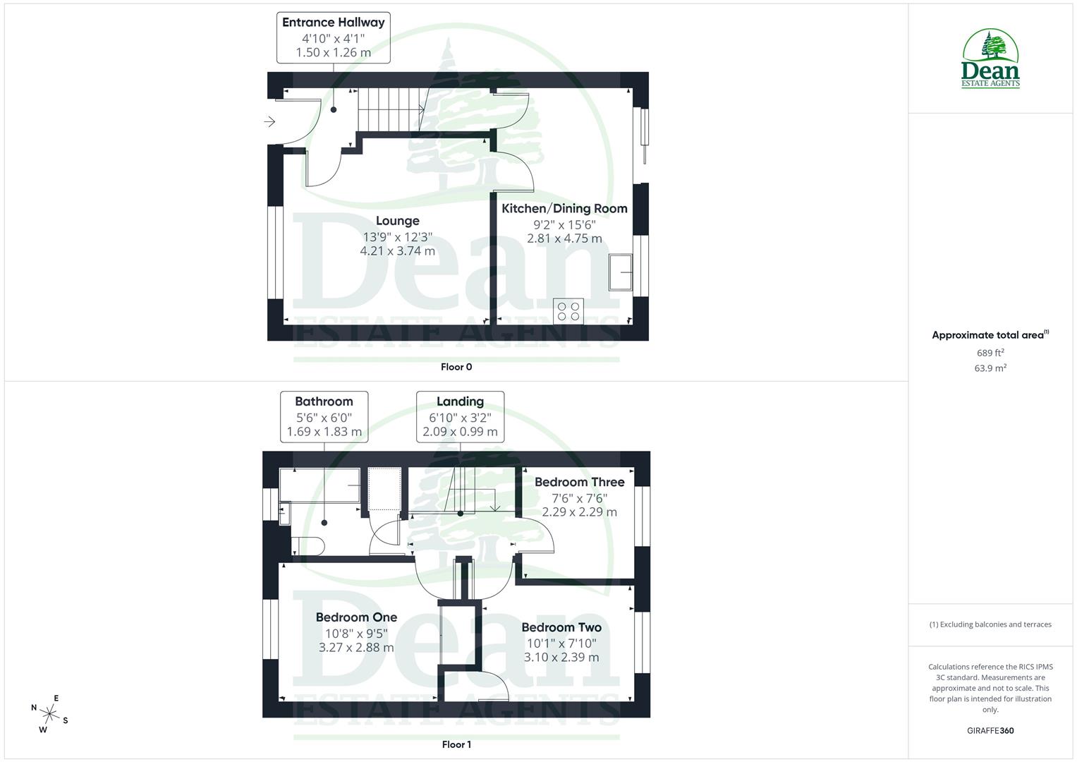 19, Grove Park, Lydney floorplan
