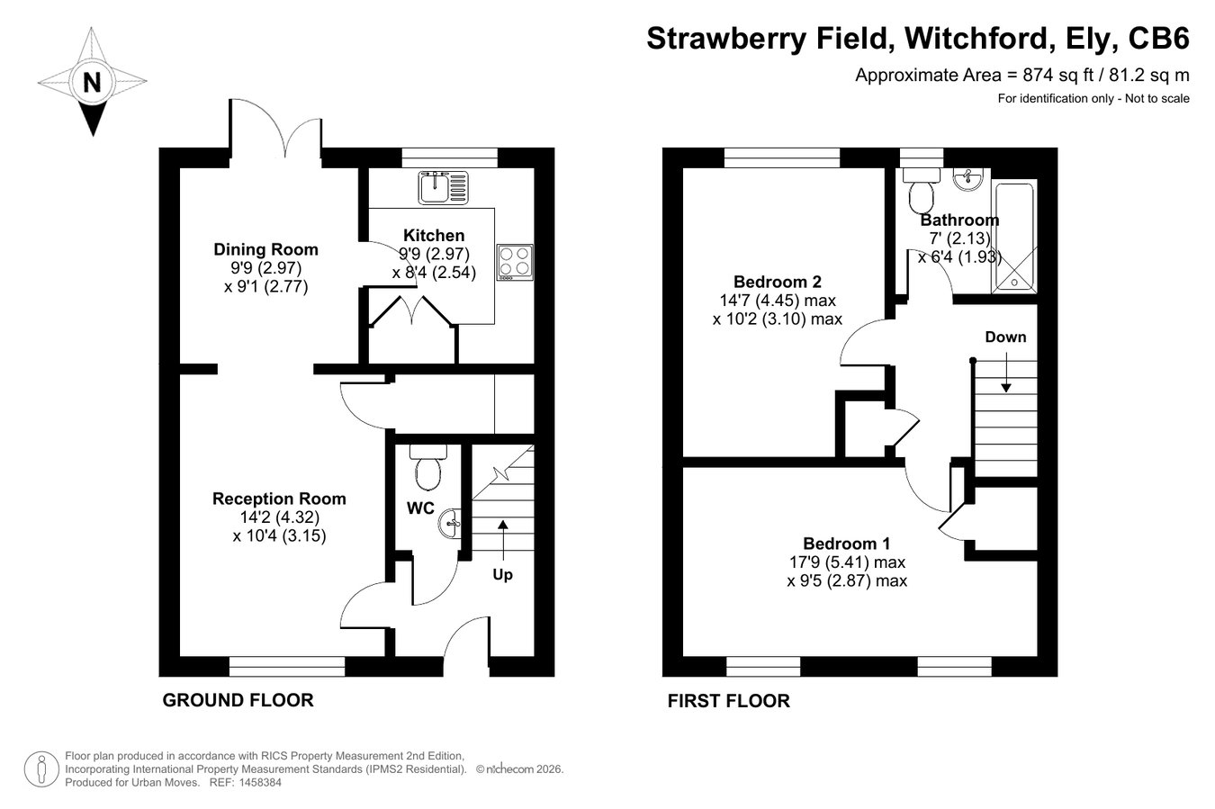 7, Strawberry Field, Ely floorplan