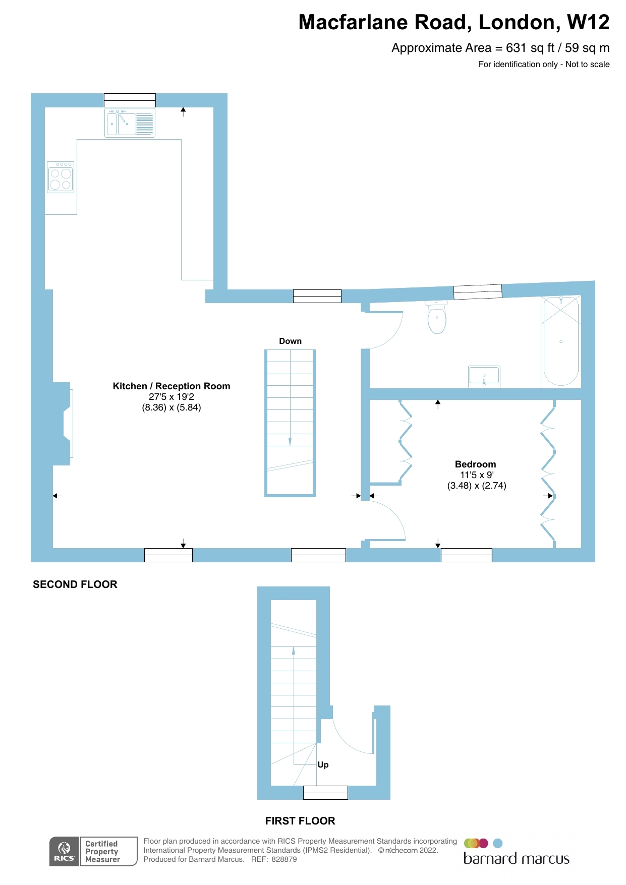 Macfarlane Road, London W12, 1 bedroom flat for sale 61123406