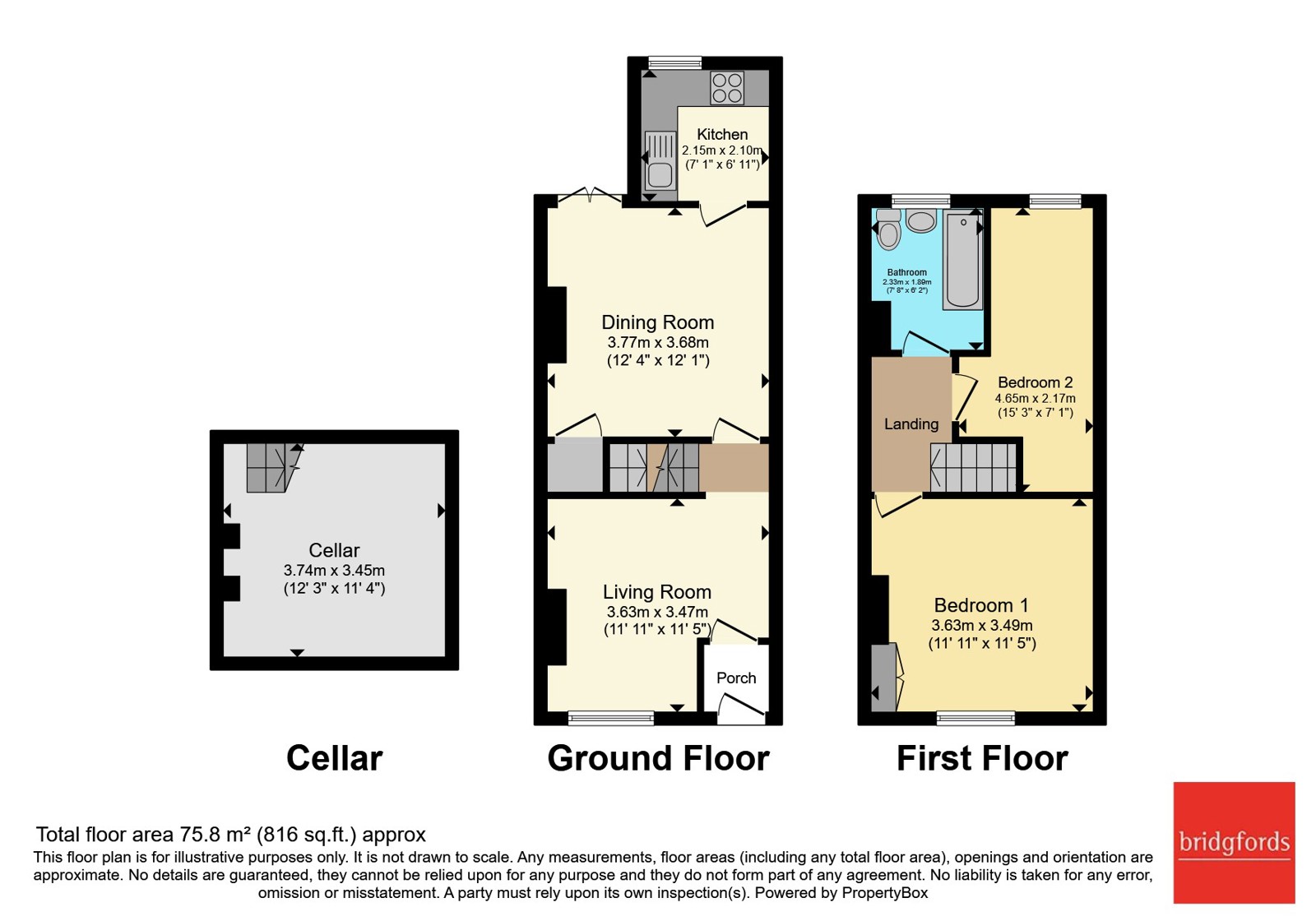169, Old Chapel Street, Greater Manchester floorplan