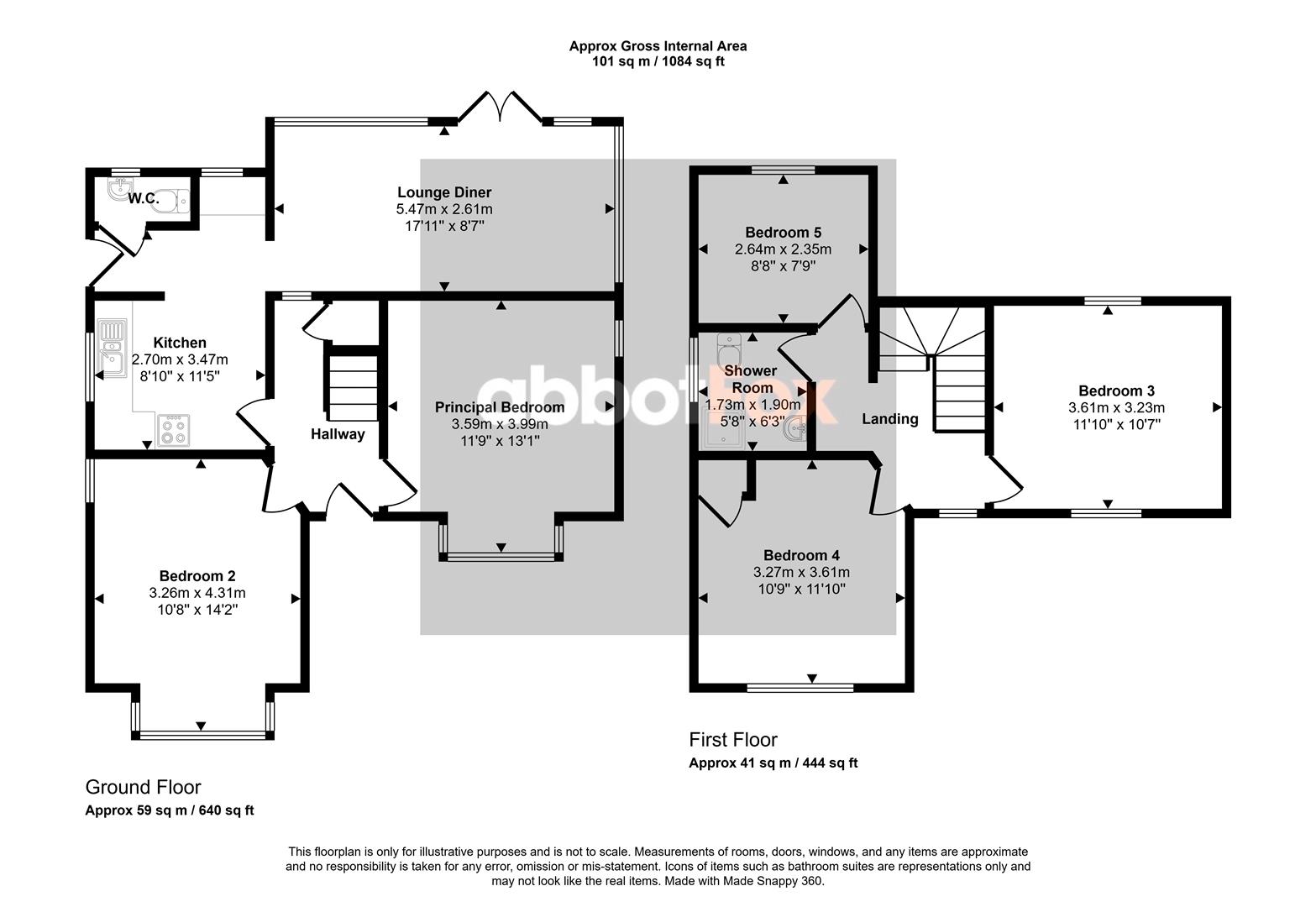 Earlham Road, Norwich floorplan