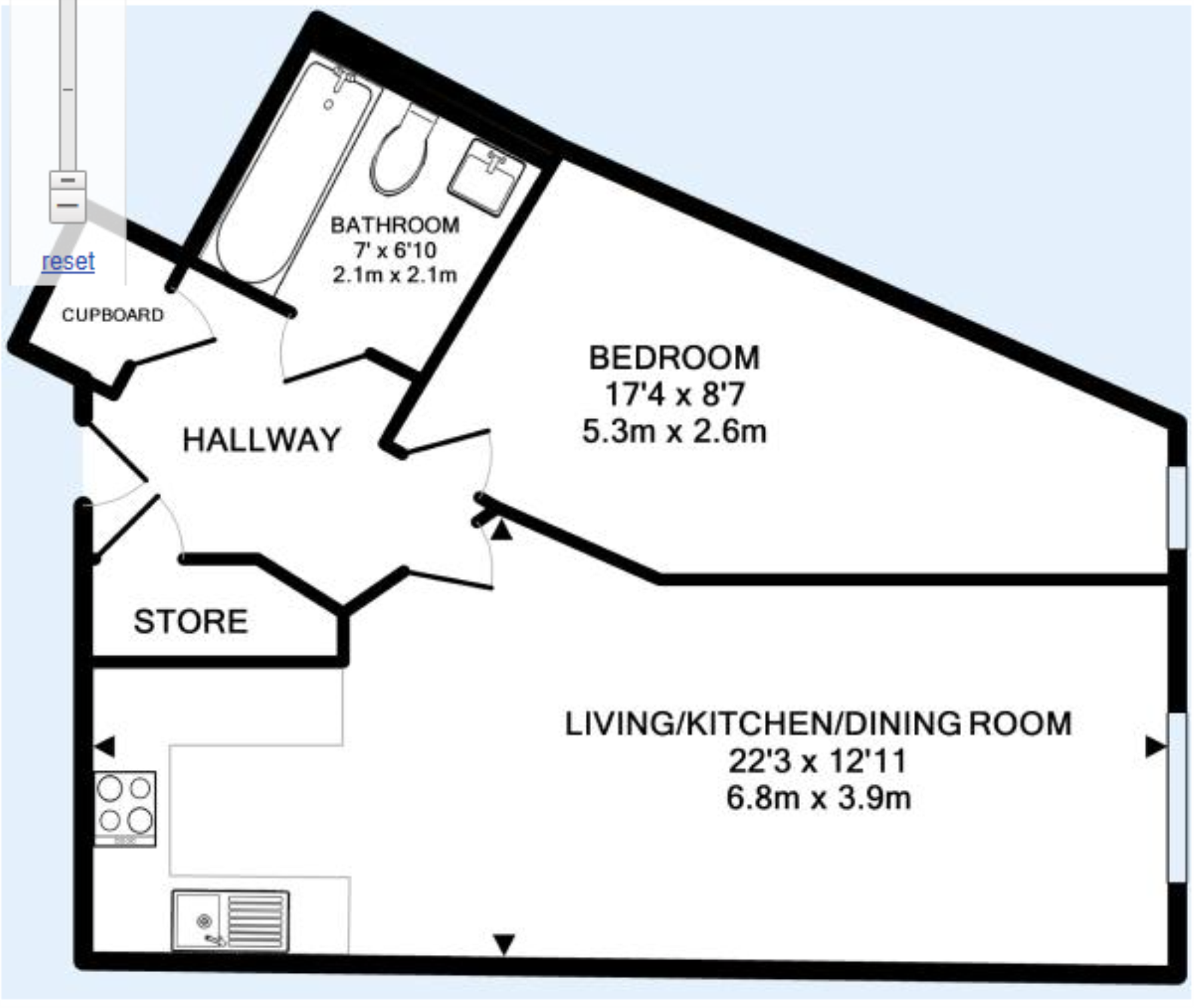 1 Bedrooms Flat for sale in Baldwin Street, Bristol BS1