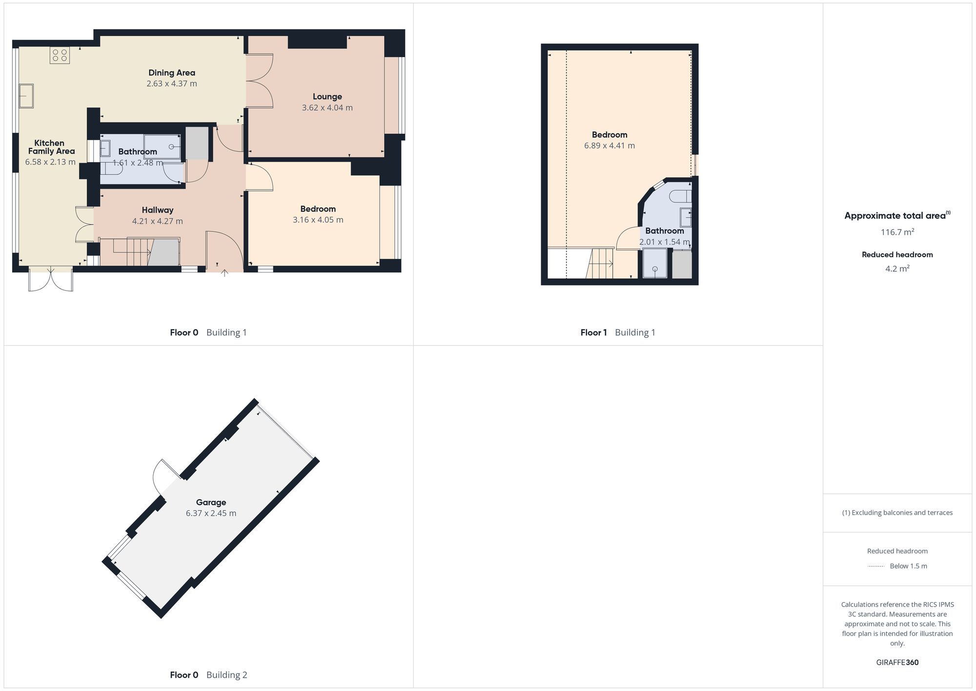 60 Hollinhill, Rowlands Gill floorplan