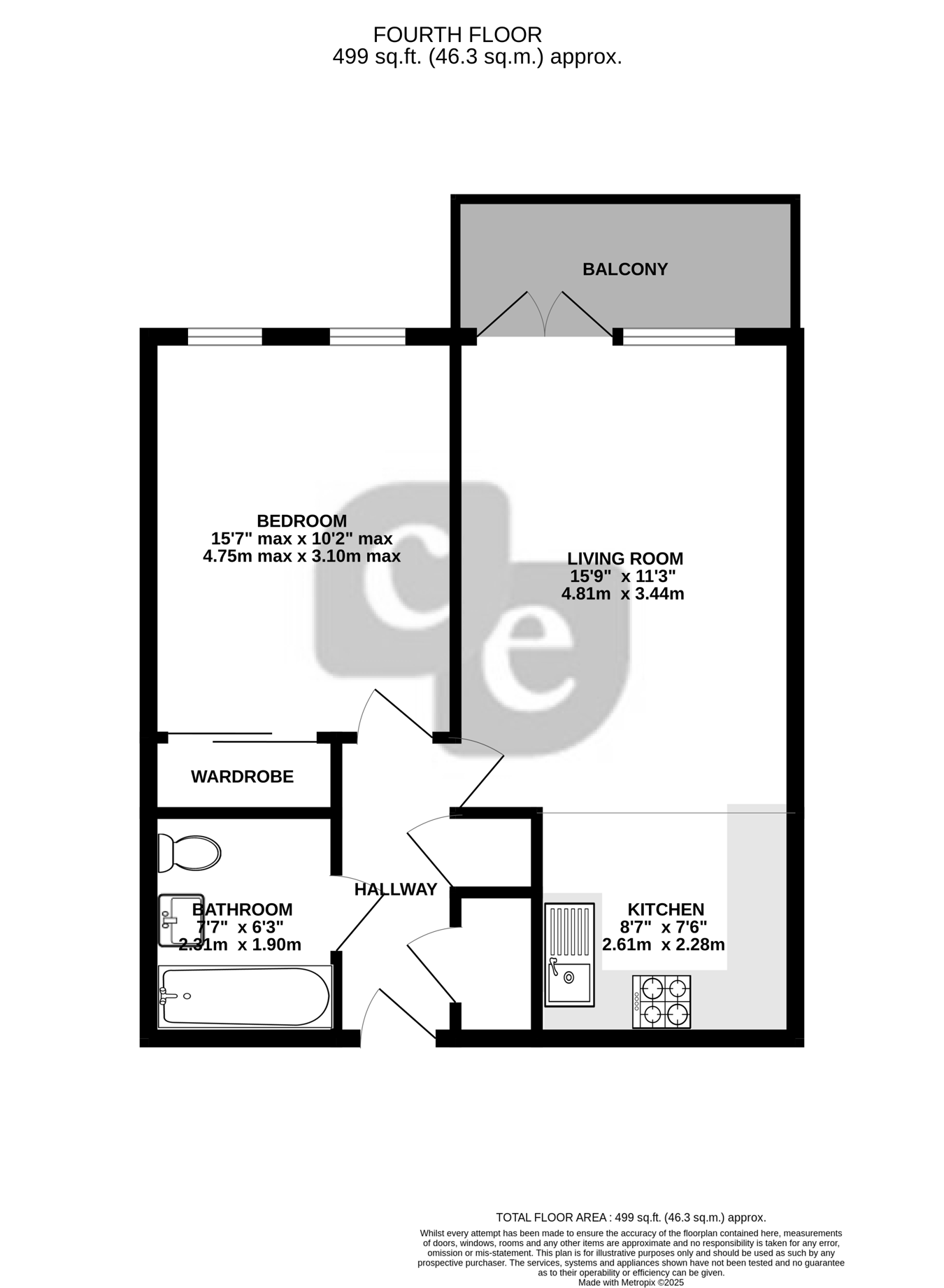 75, East Croft House, Northolt Road, Harrow floorplan