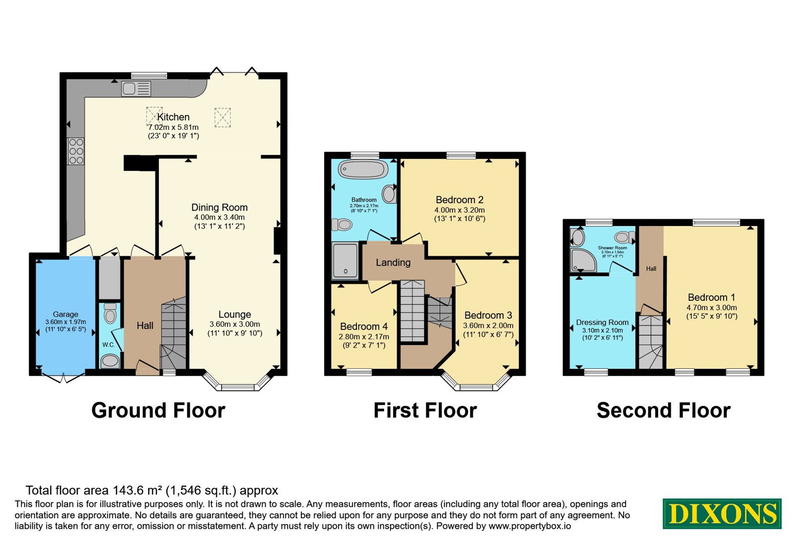 12, Blandford Avenue, West Midlands floorplan