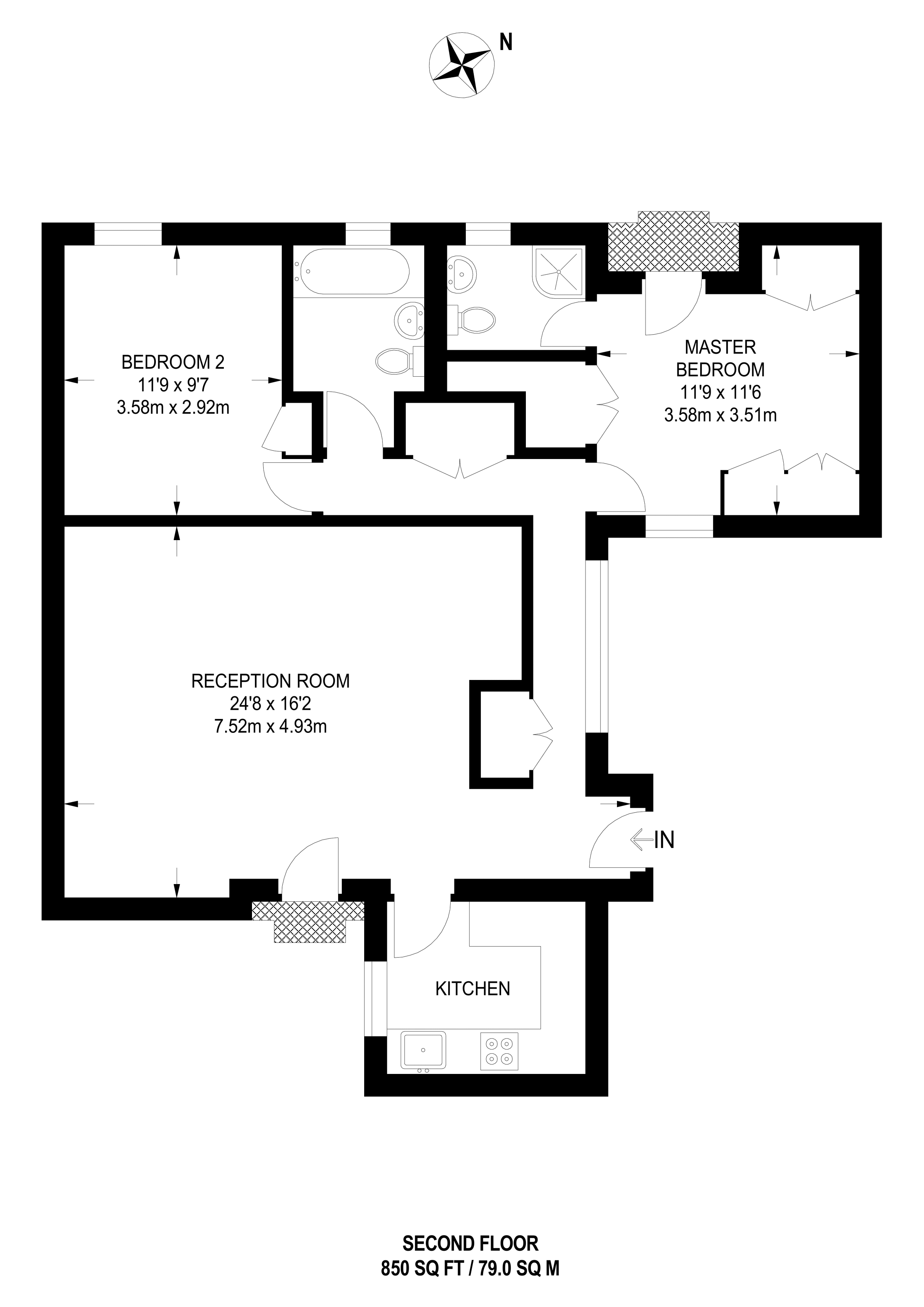 2 Bedrooms Flat for sale in Abbey Road, St John's Wood NW8