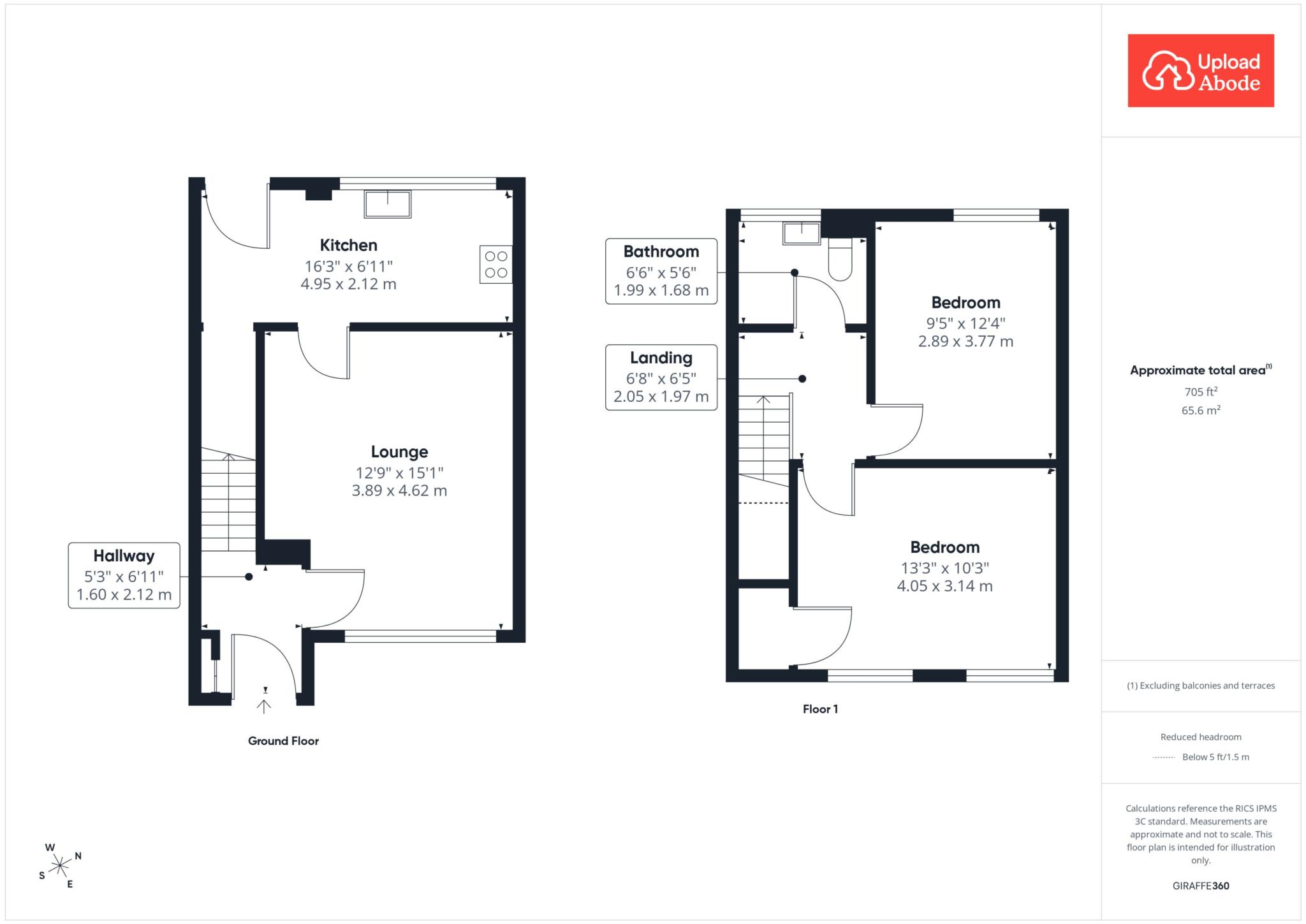 23, Spey Court, Wishaw floorplan