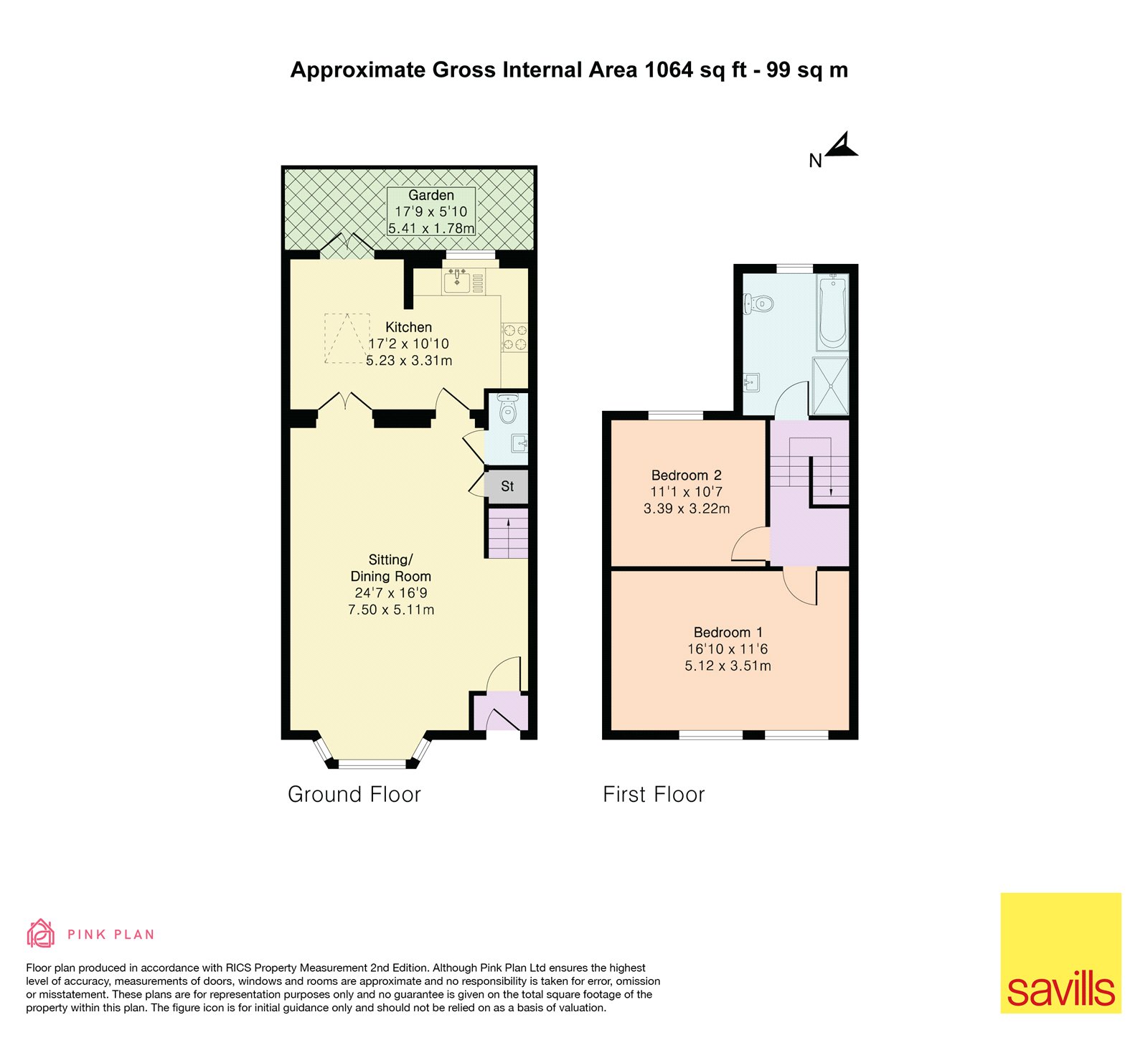 36, Shortlands, London floorplan