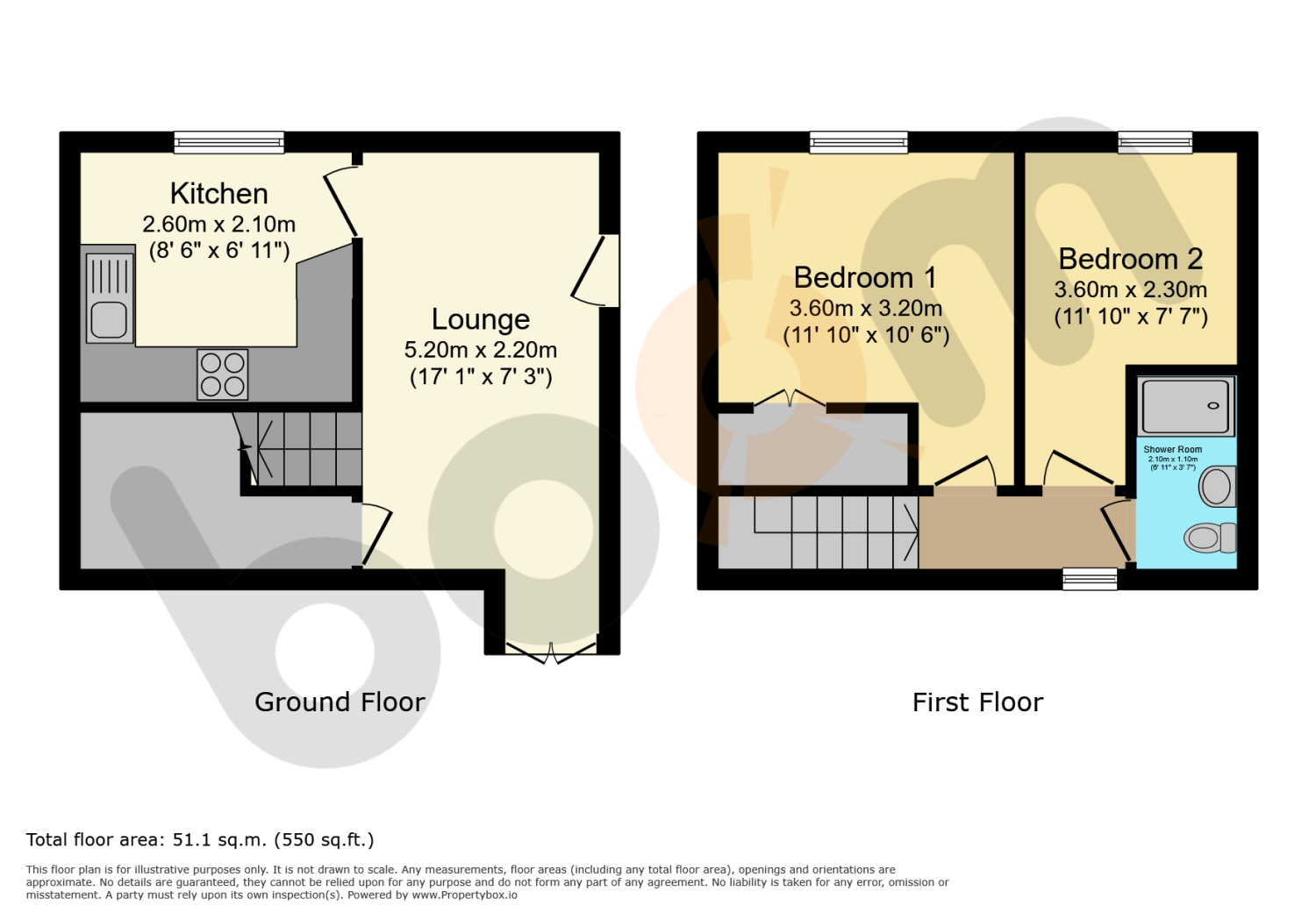 8a, Kilmarnock Road, Mauchline floorplan