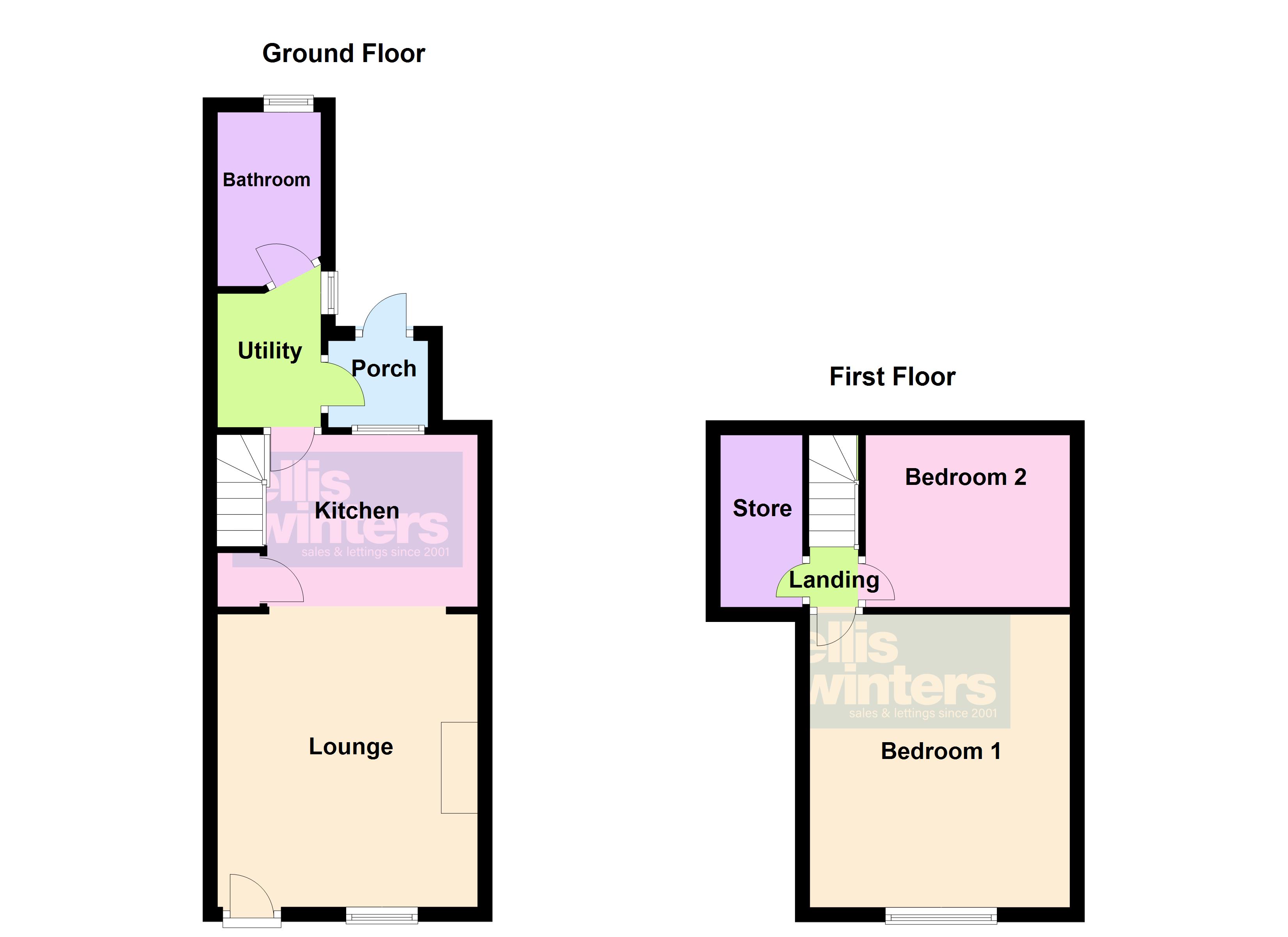 High Street, Somersham, Cambs PE28, 2 bedroom terraced house for sale