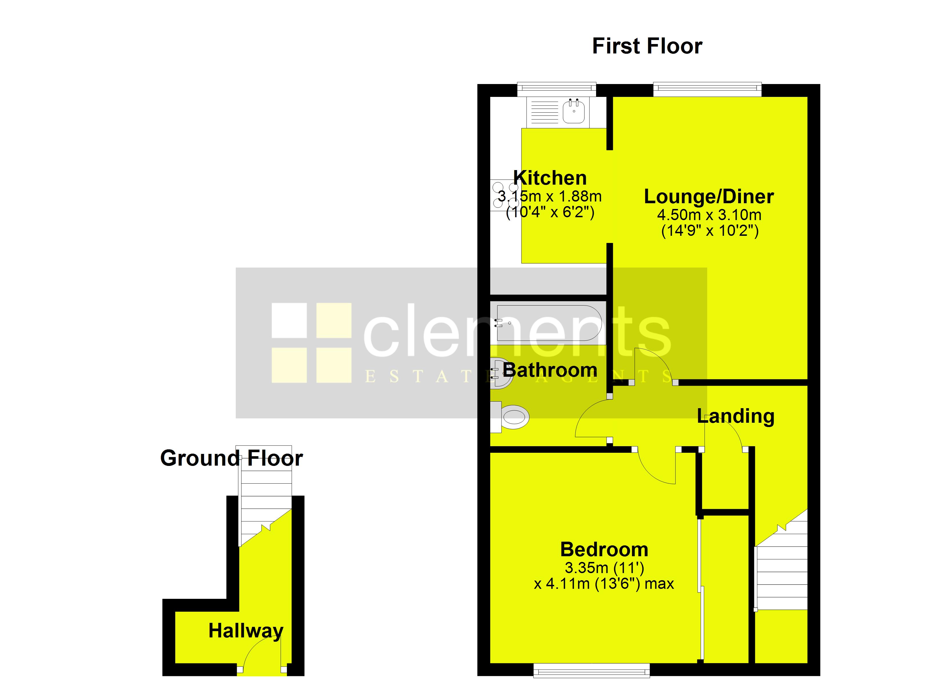 1 Bedrooms Maisonette for sale in Bury Green, Hemel Hempstead HP1