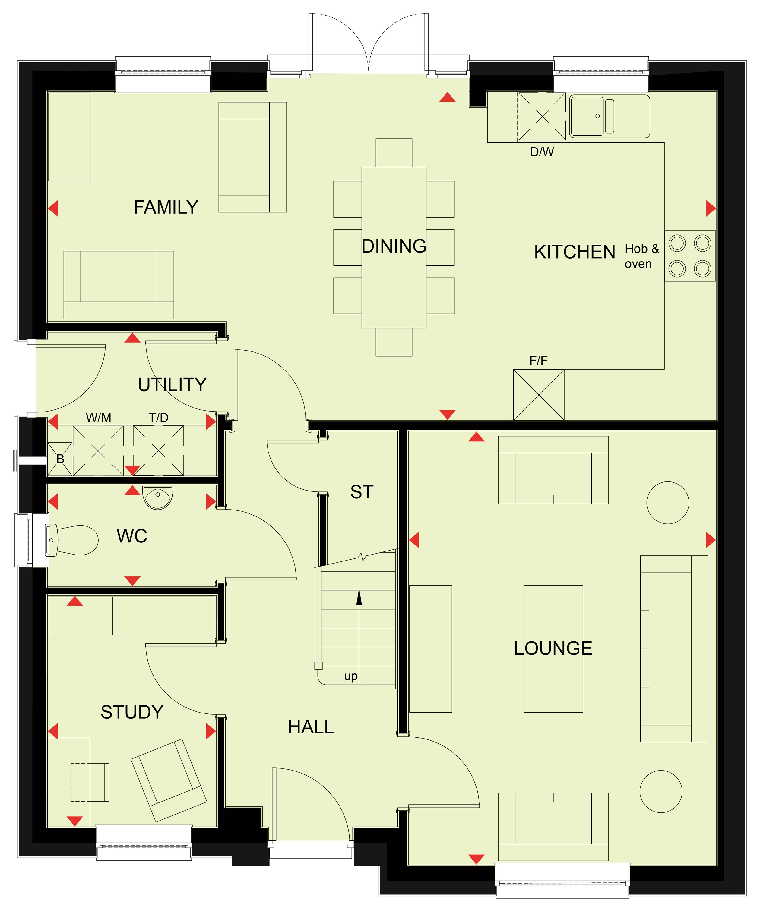HA50619, Scott Glynn Walk, Tranent floorplan