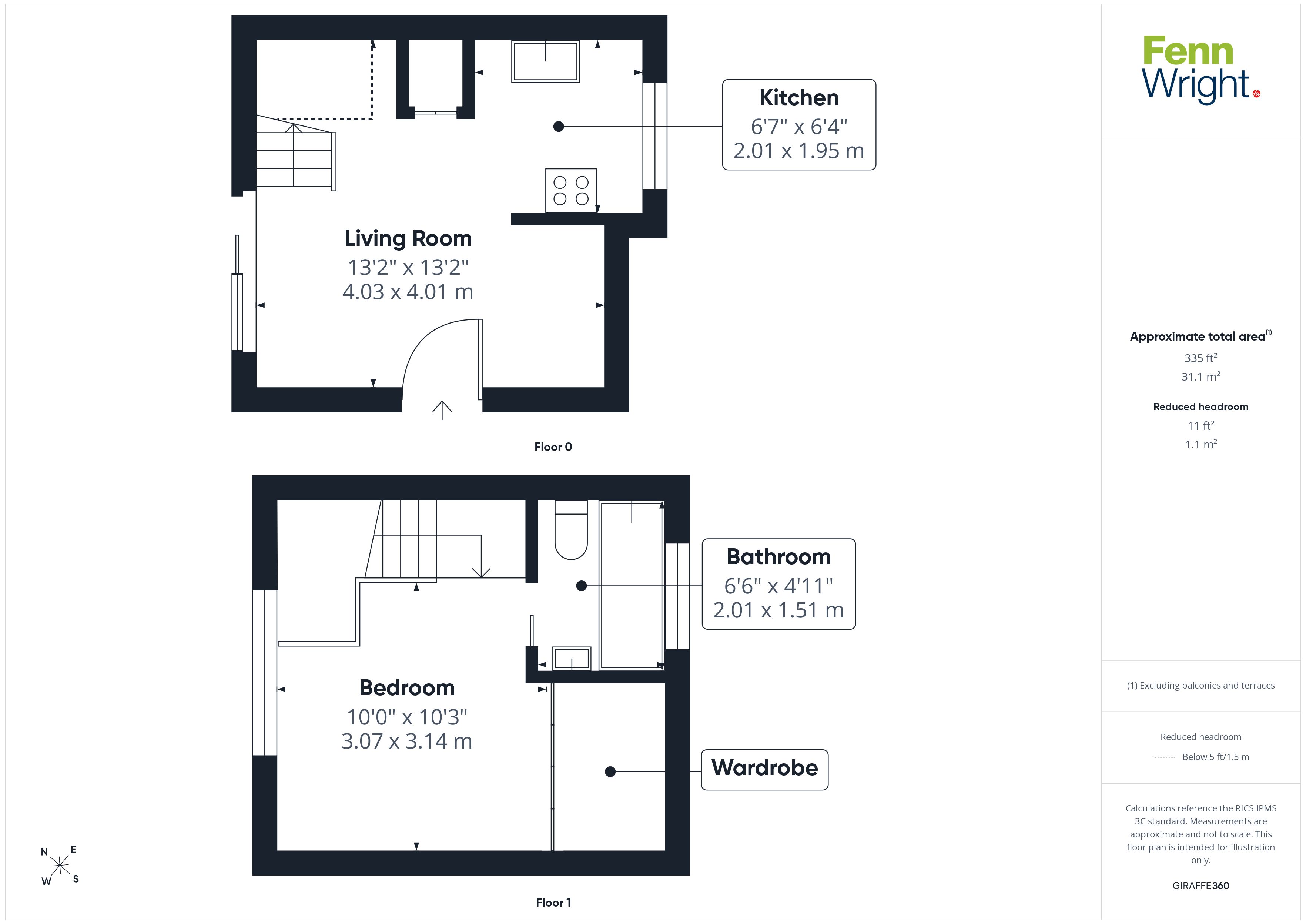 9, Braddy Court, Colchester floorplan