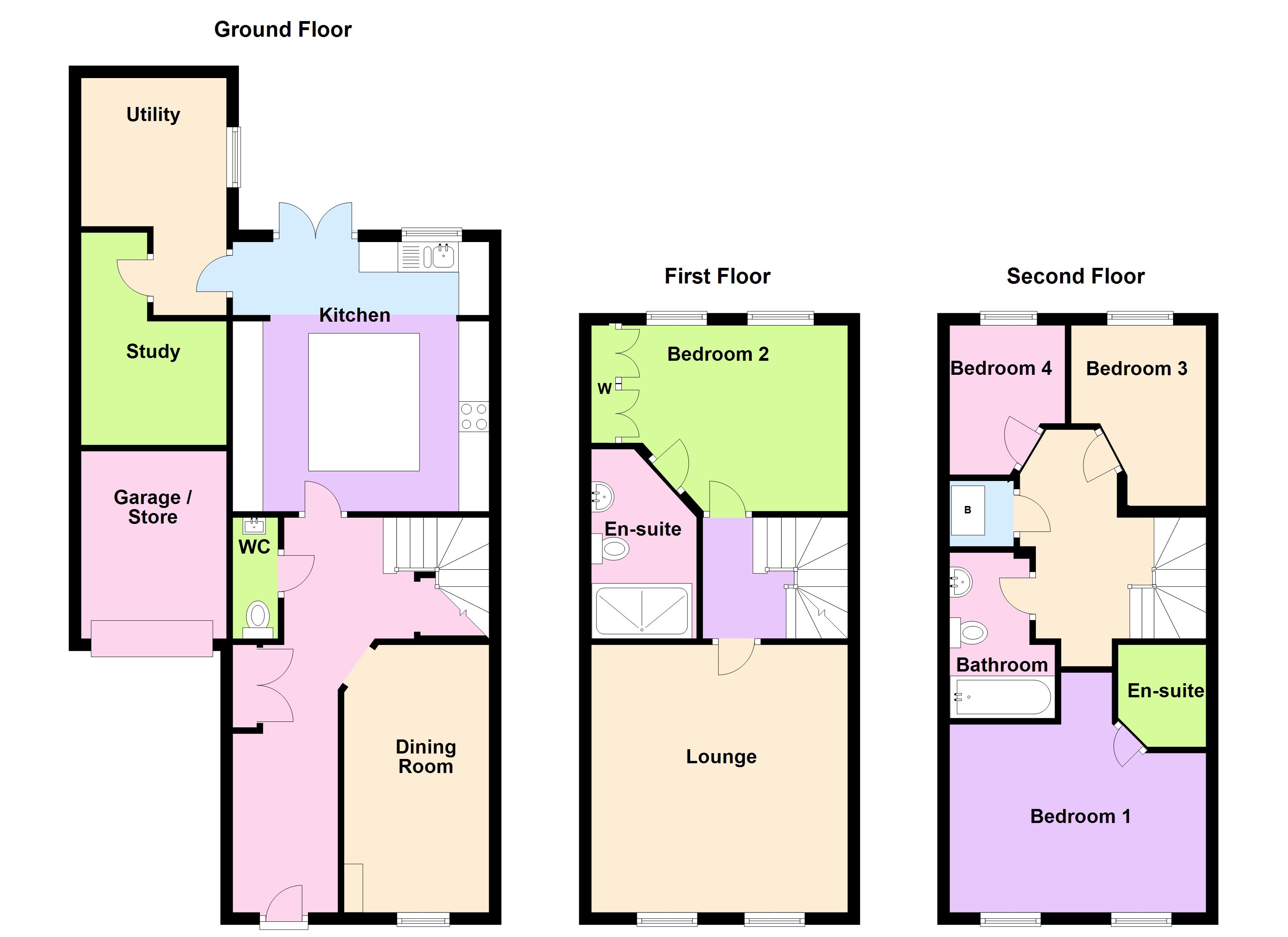 4 Bedrooms Semi-detached house for sale in Stockwell Avenue, Kiveton Park, Sheffield S26