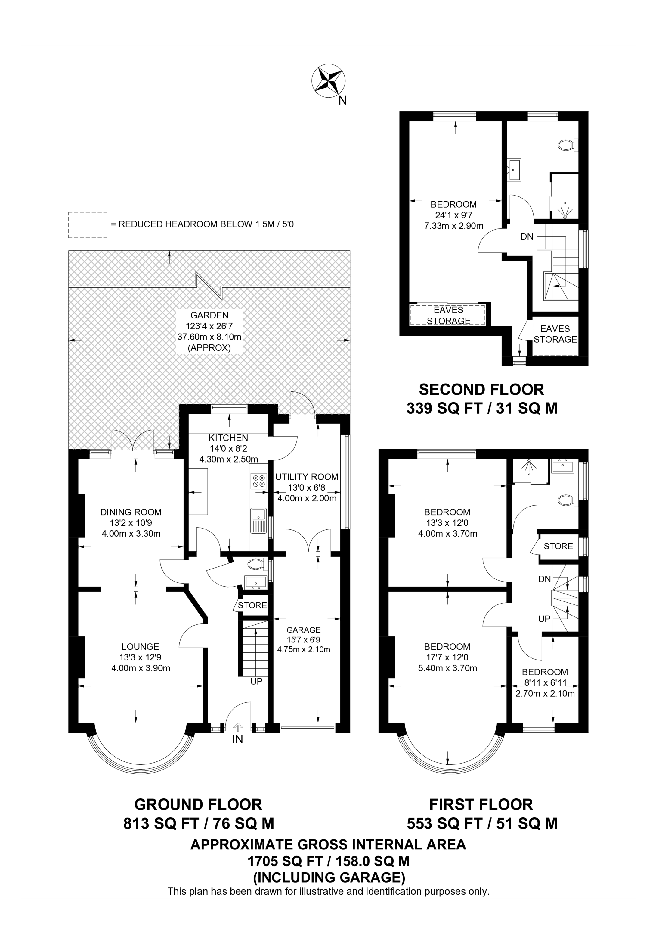 Rusland Park Road, Harrow floorplan