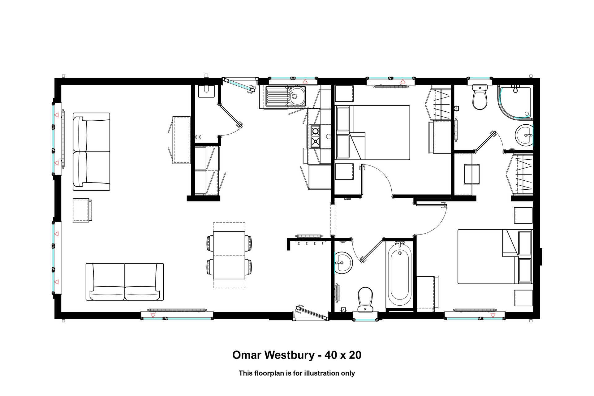 Omar Westbury, Hull Road, Woodmansey floorplan