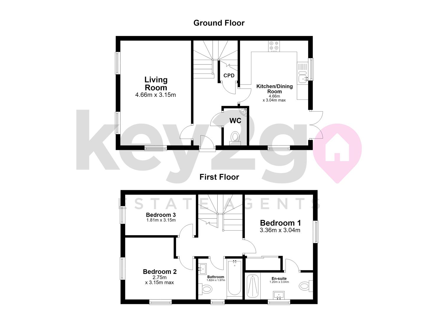19, Ruby Lane, Sheffield floorplan