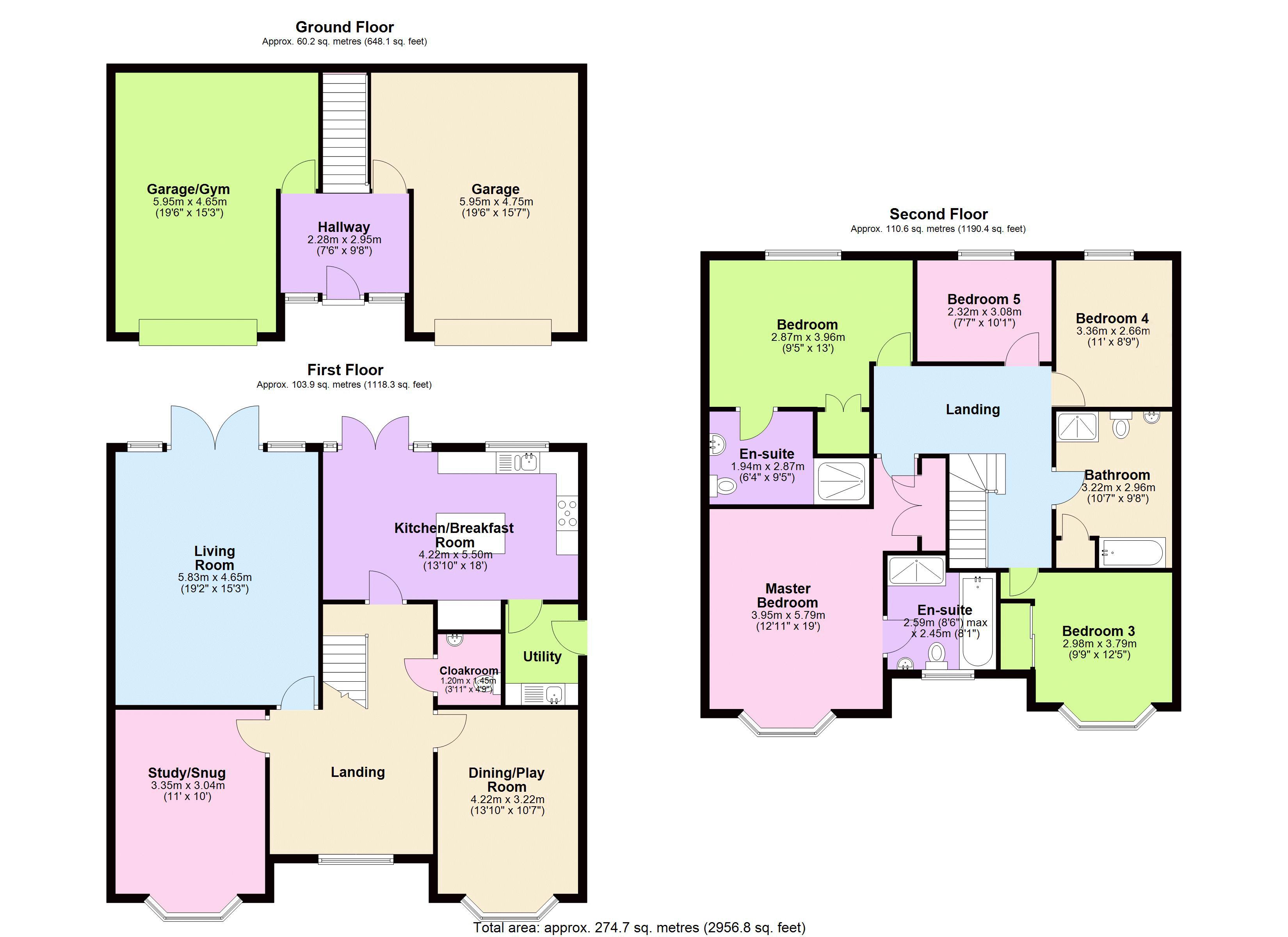 9, Hazel Tree Grove, Newport floorplan