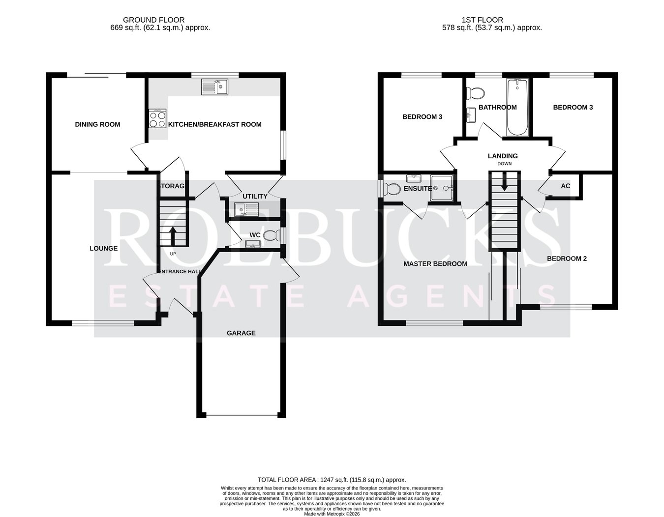 48, Round Hill, Barnsley floorplan
