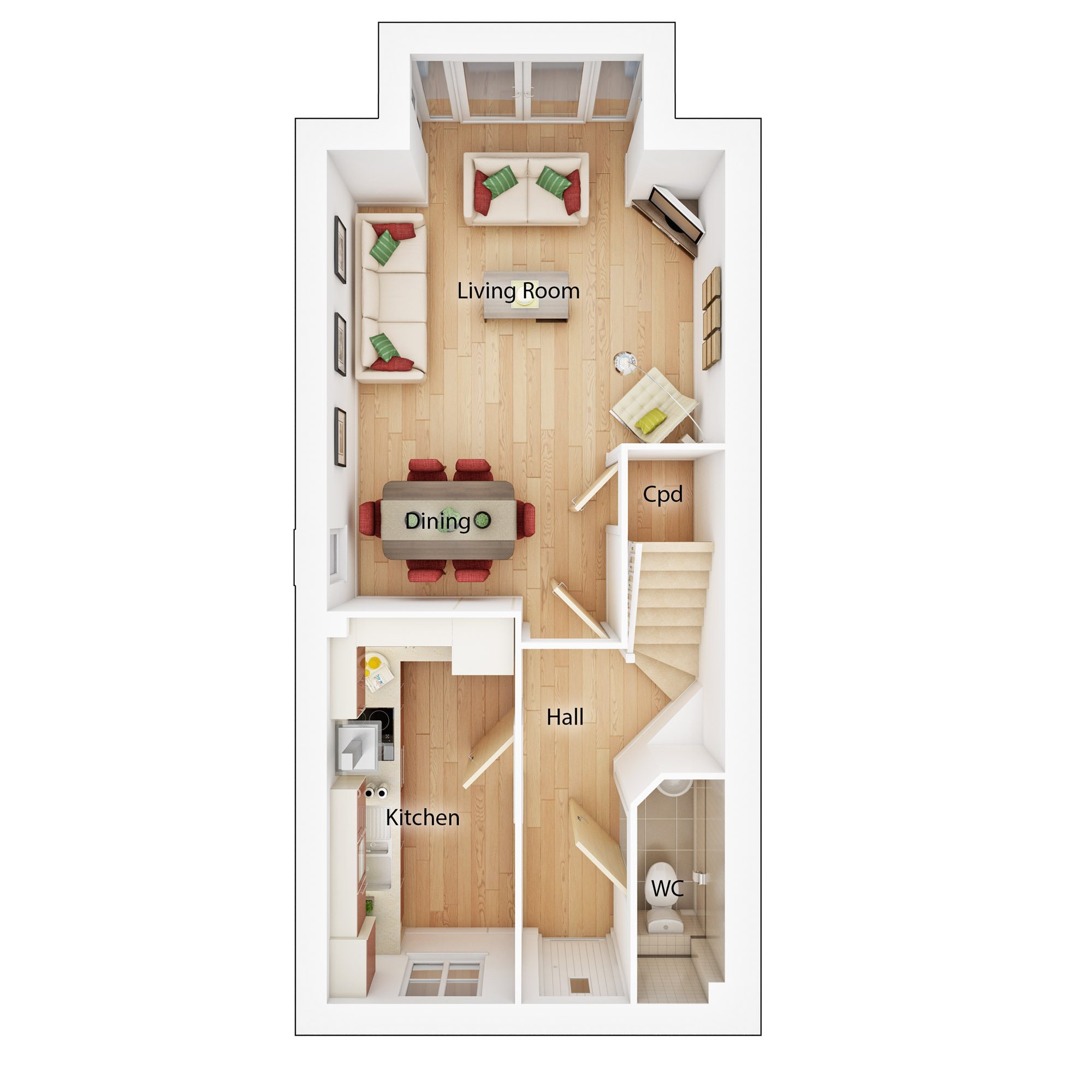 3 Bedrooms Semi-detached house for sale in 