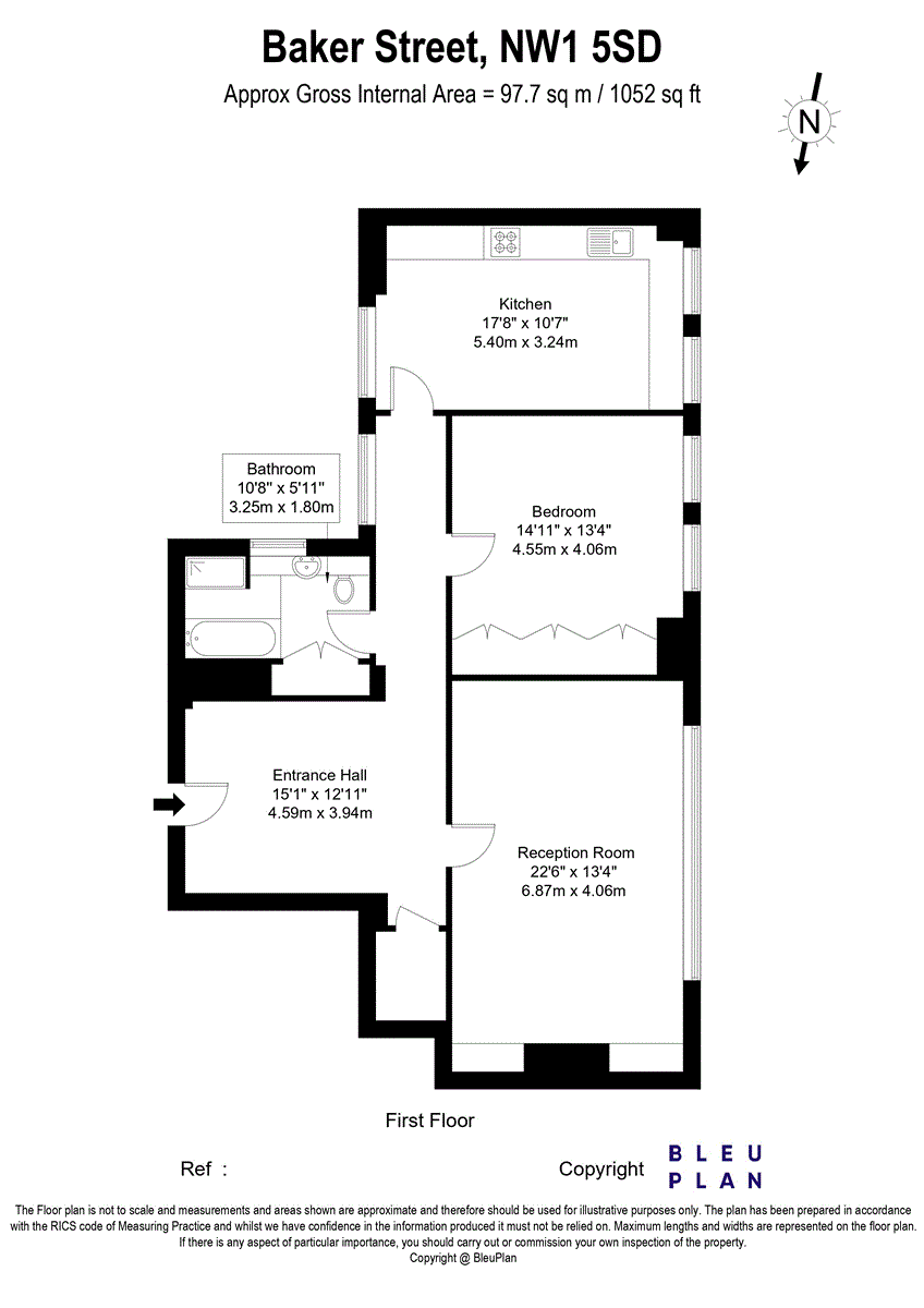 Chiltern Court, London floorplan