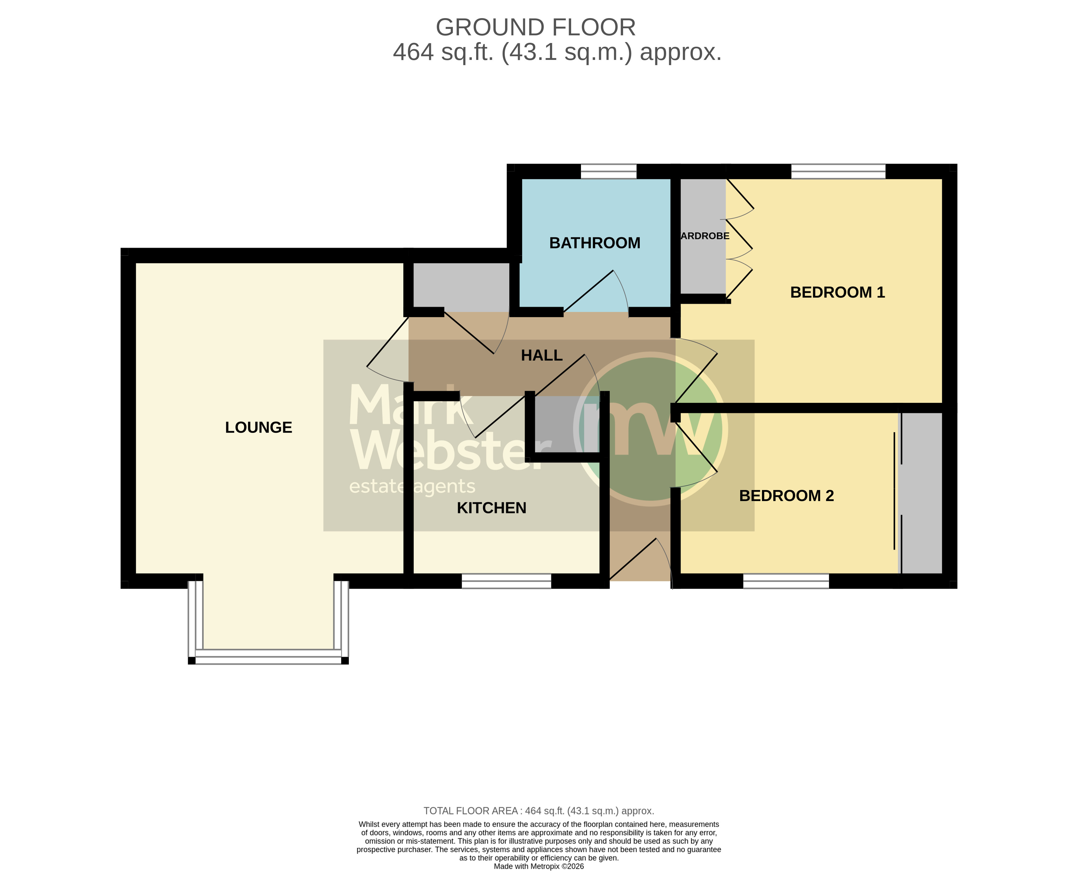 5, Sheepy Road, Atherstone floorplan