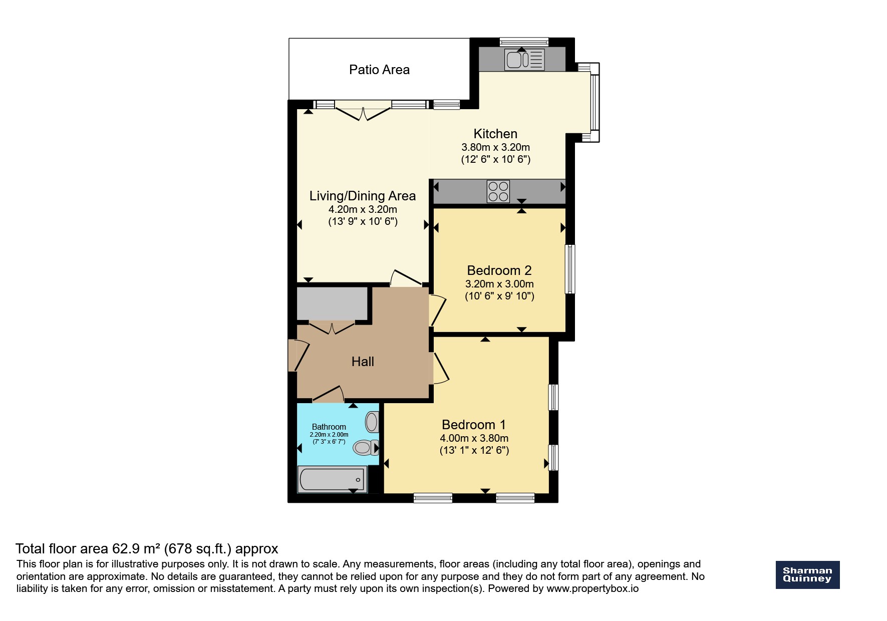 71, Fitzroy Close, Cambridge floorplan