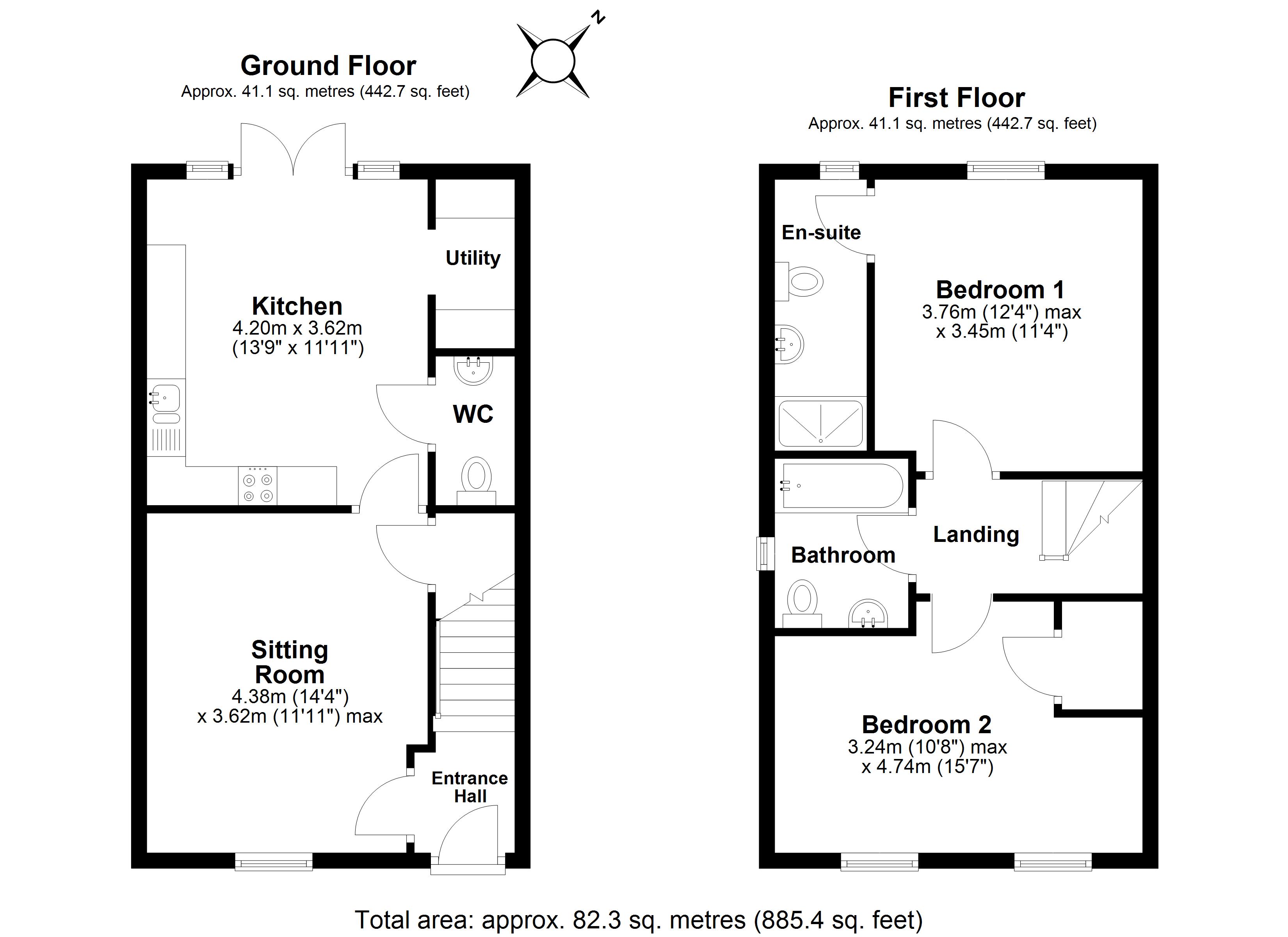 Seabrook Orchards, Exeter floorplan