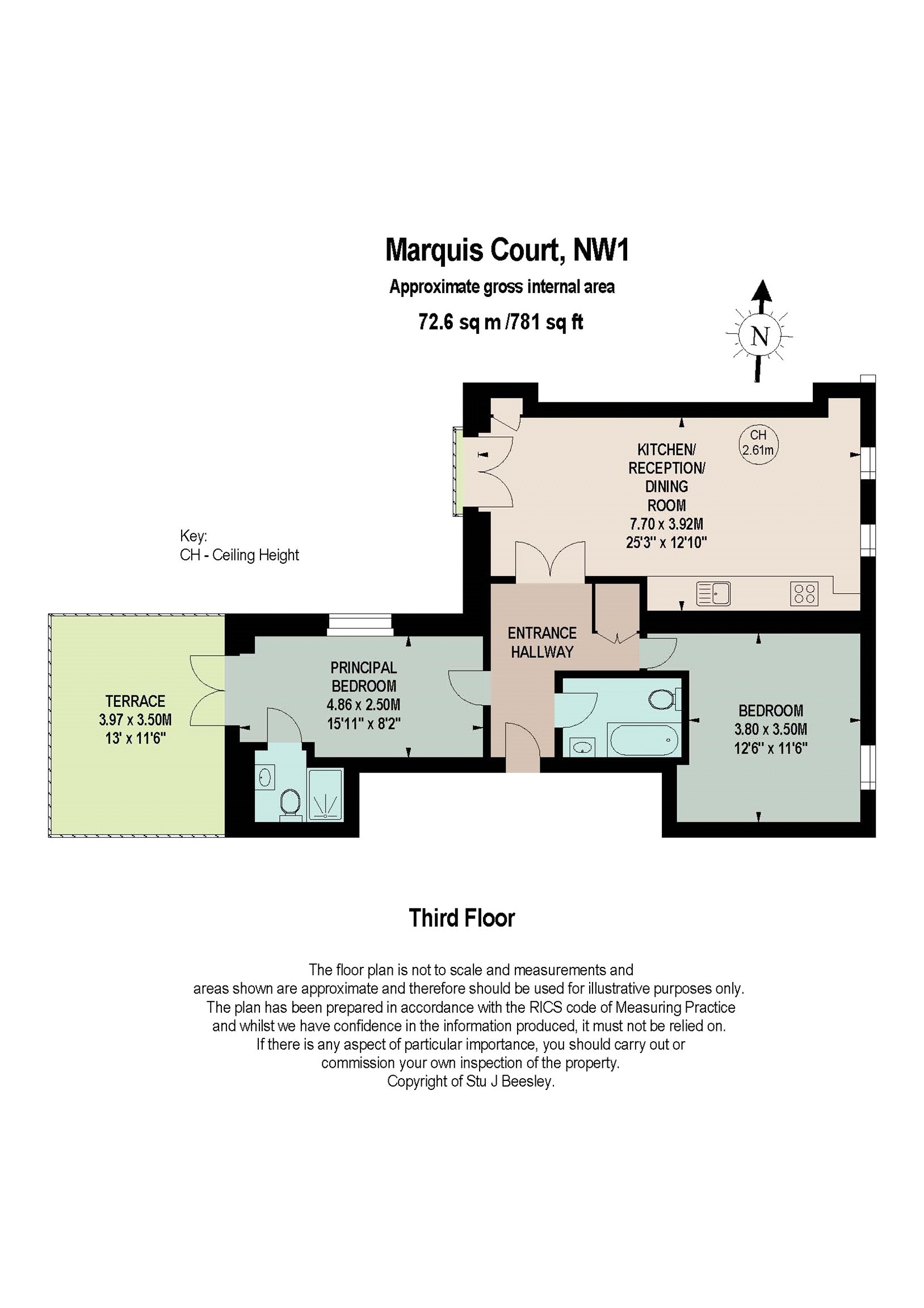 Unit 8 Marquis Court, 20, Marquis Road, London floorplan
