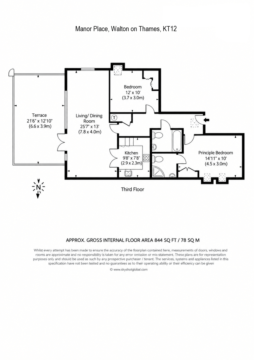 Bridge Street, Walton-on-Thames floorplan