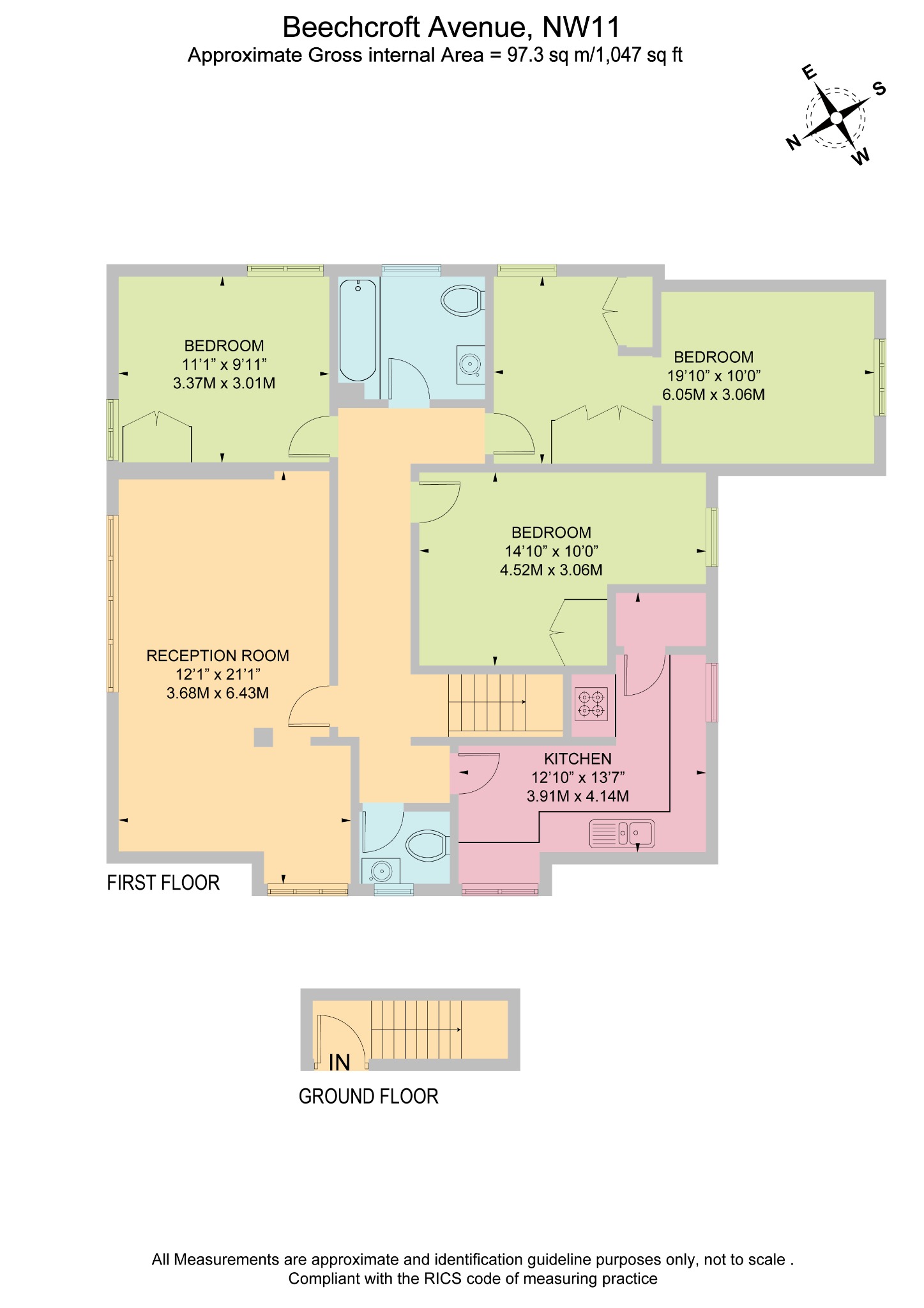 11 Beechcroft Avenue, London, Greater London floorplan