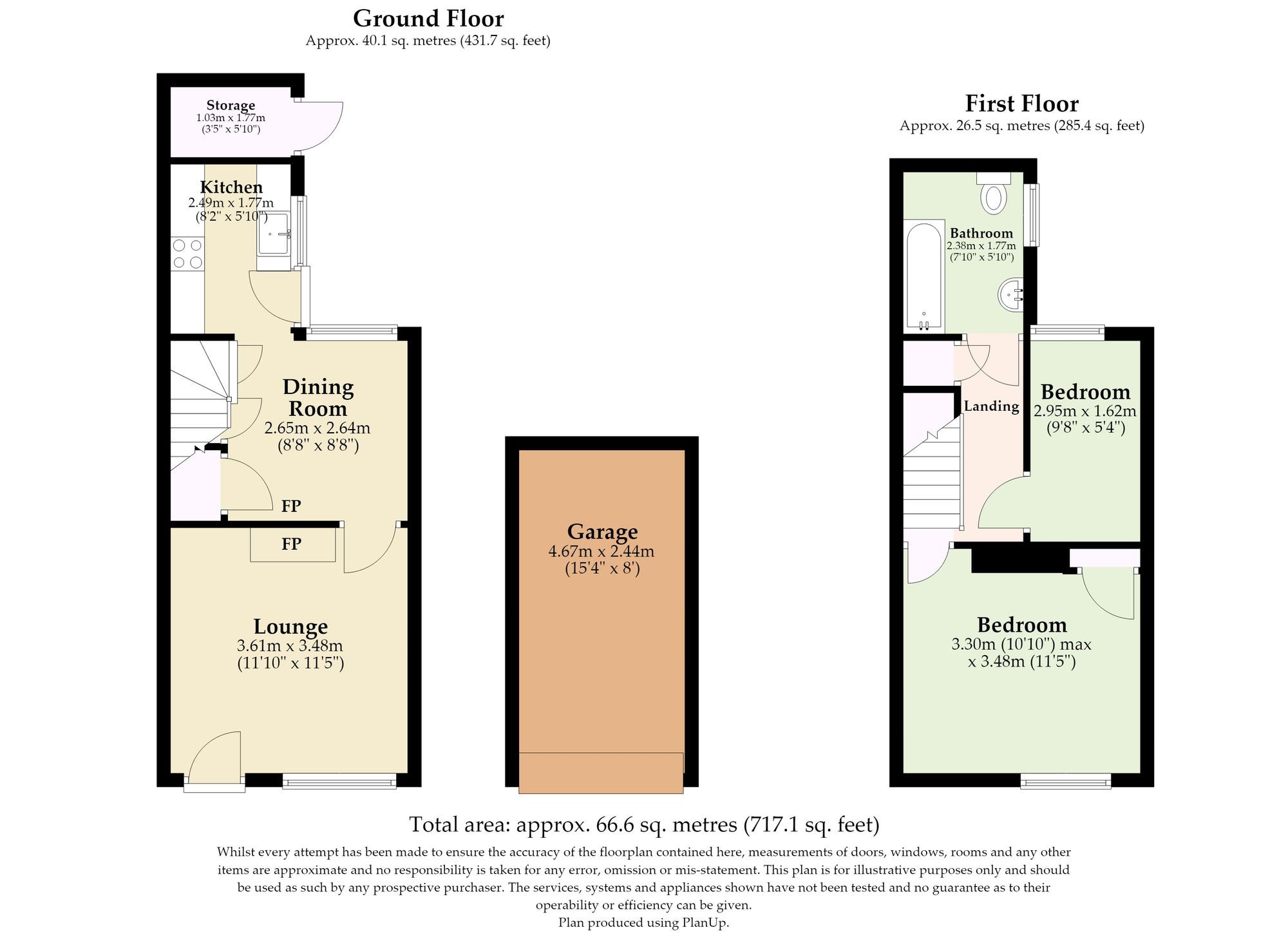 24 Jubilee Terrace, Norwich floorplan