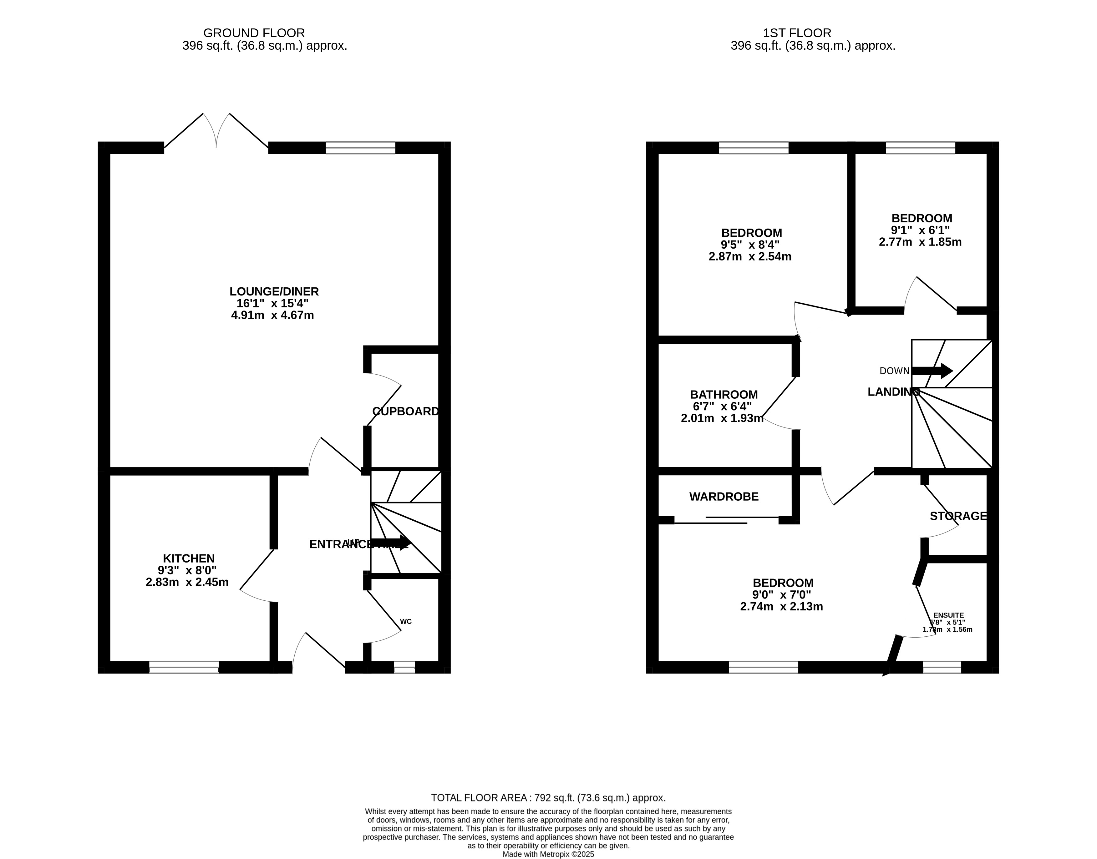 Derwent, Stocking Park Road, No Street Name Specified, Telford floorplan